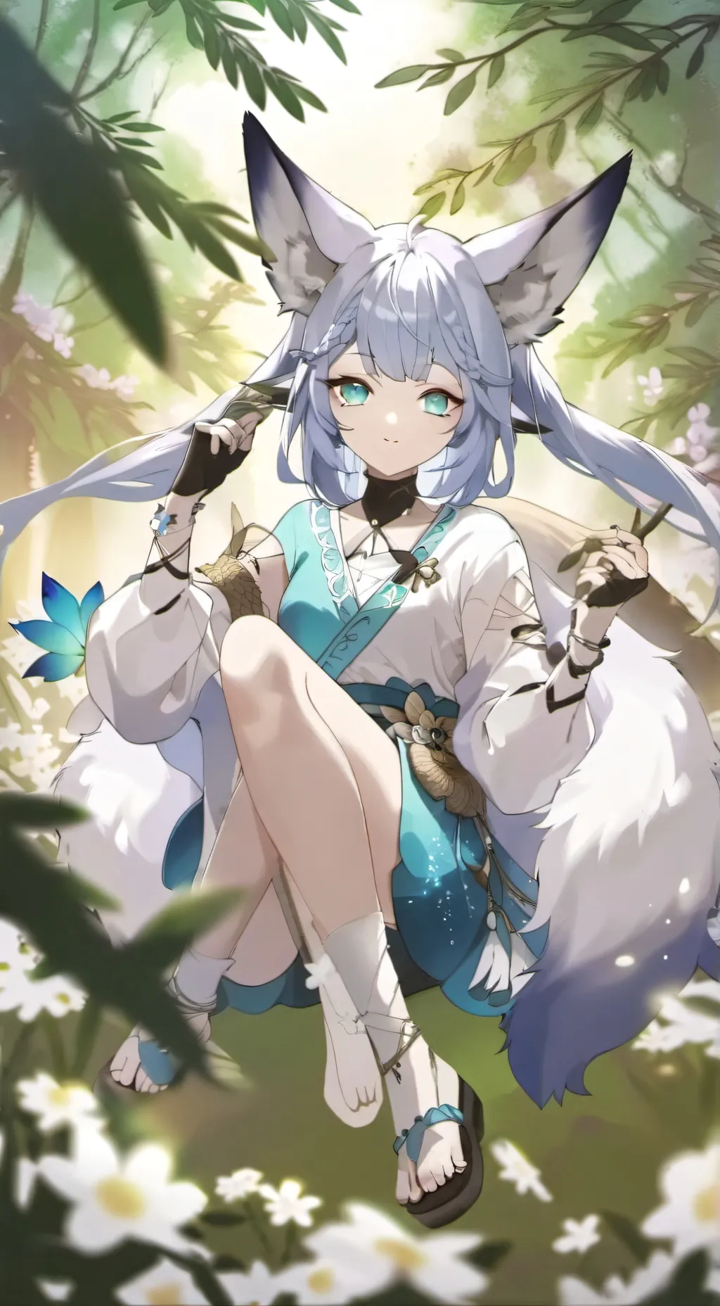 ai character: furry background