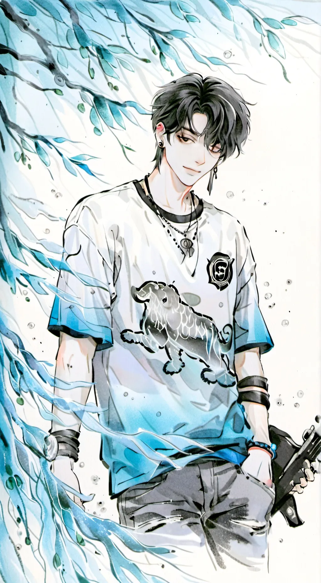 ai character: 「°Ezra..°」 background