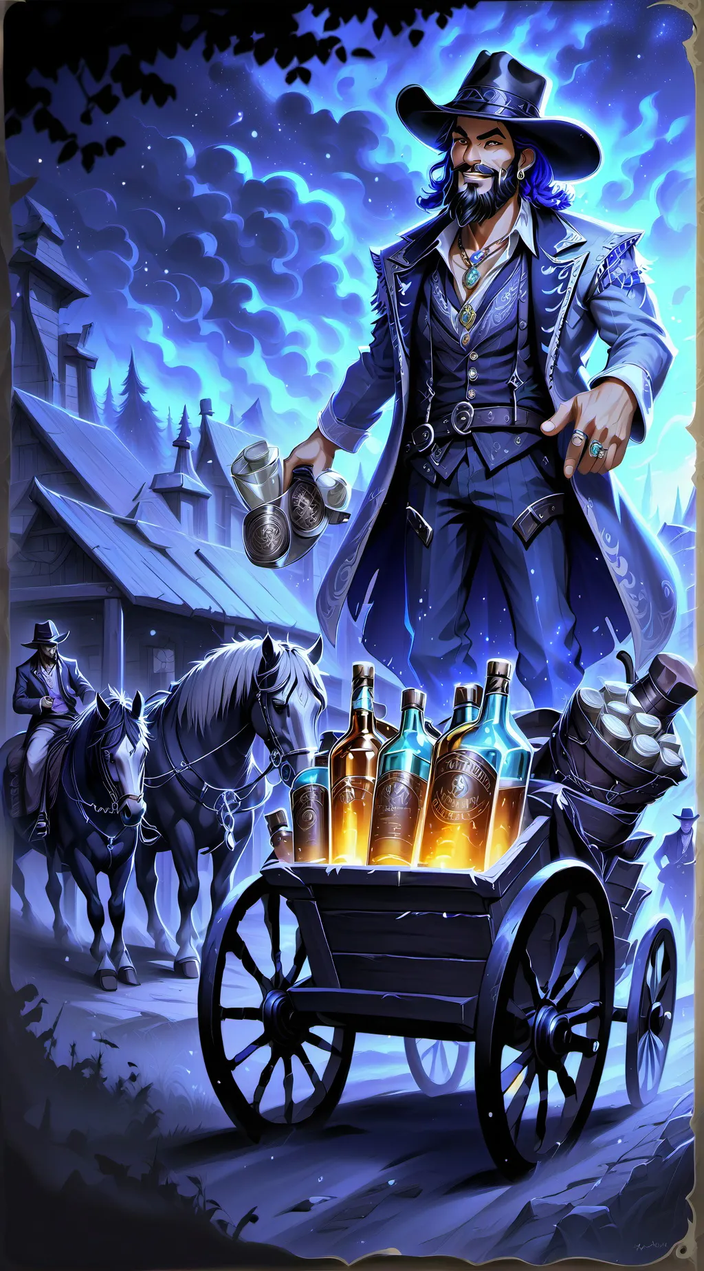 ai character: Colt Blazes background