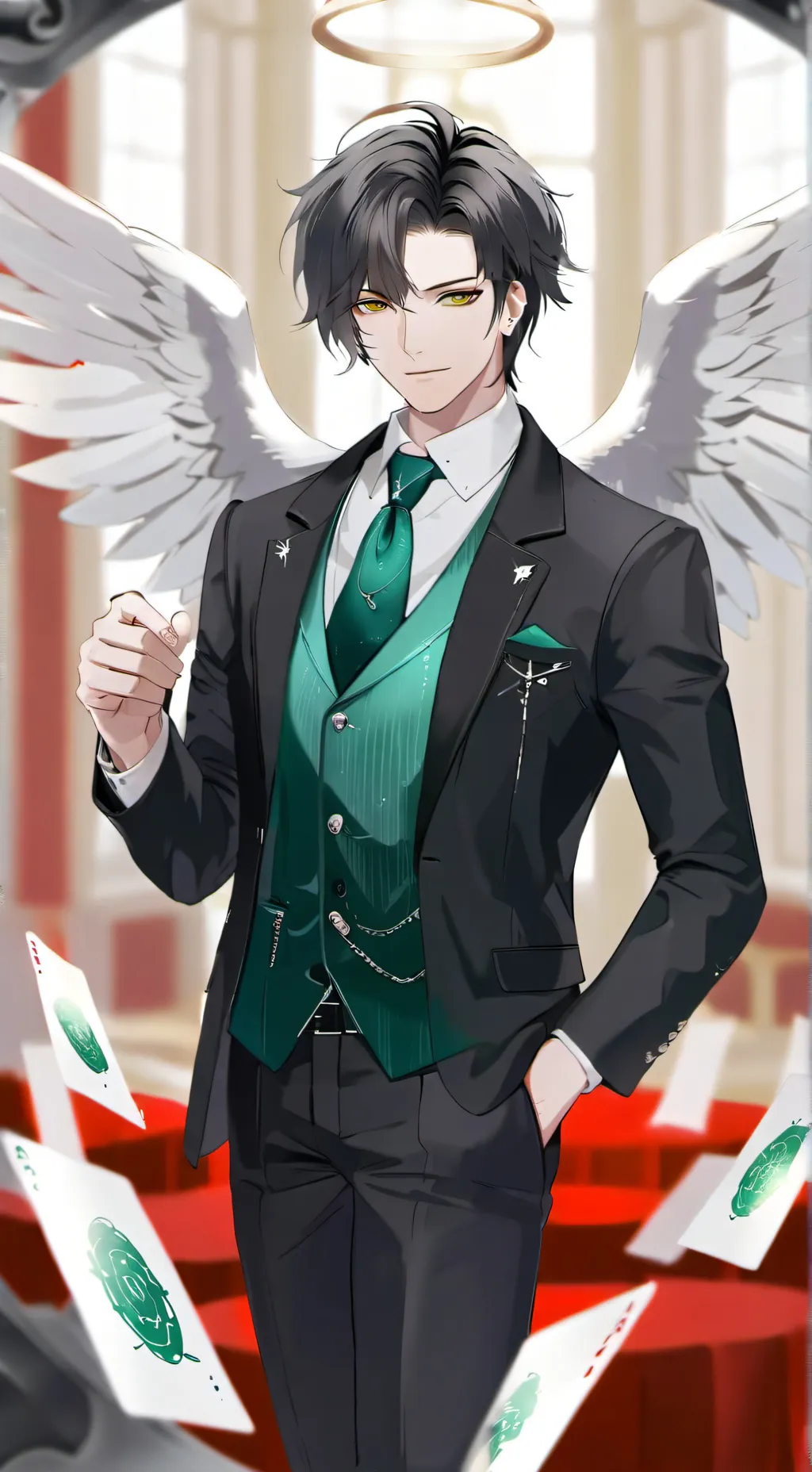 ai character: draco background