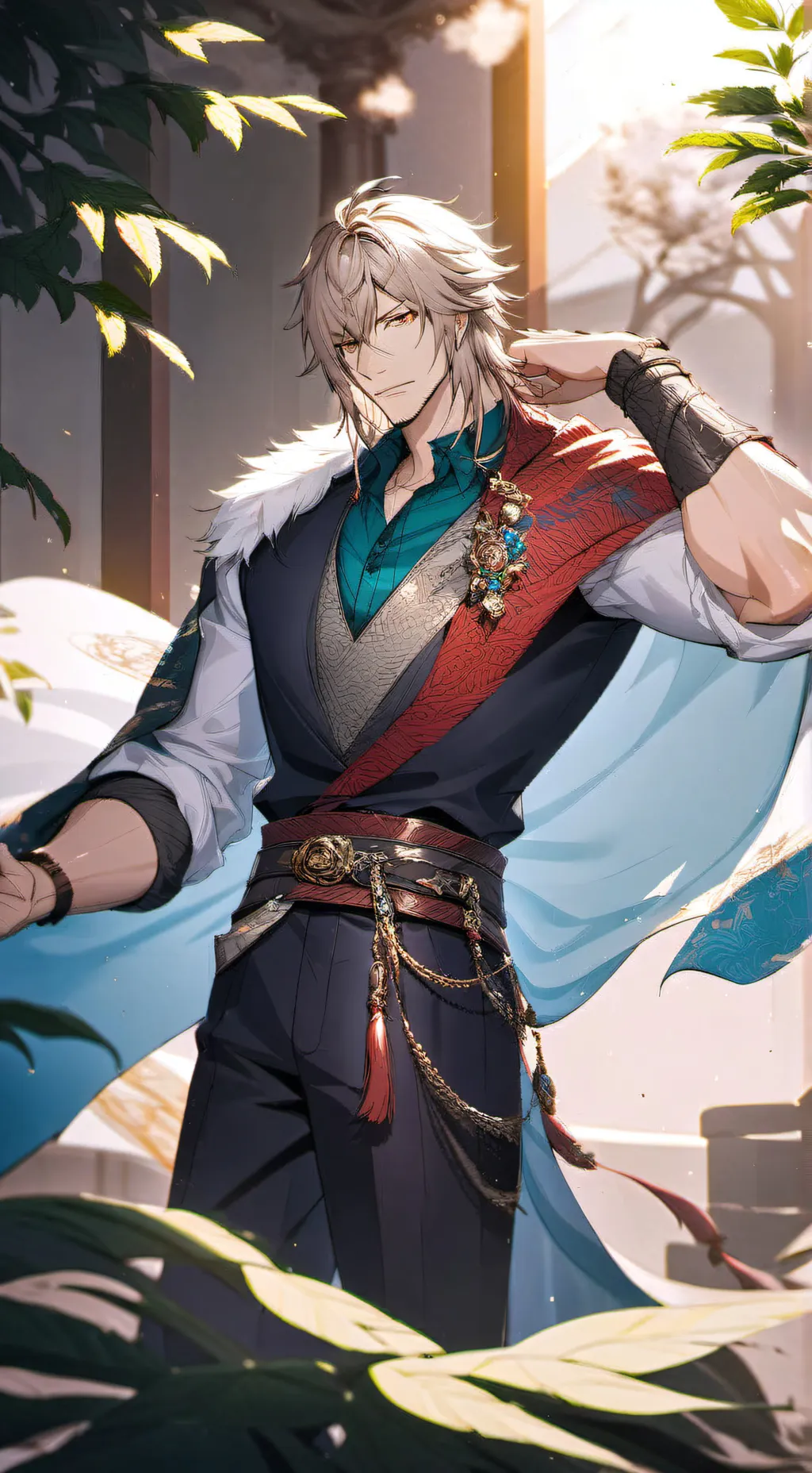 ai character: Xander background
