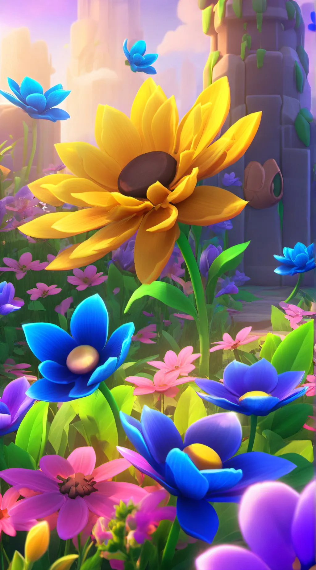 ai character: Boy or girl test background