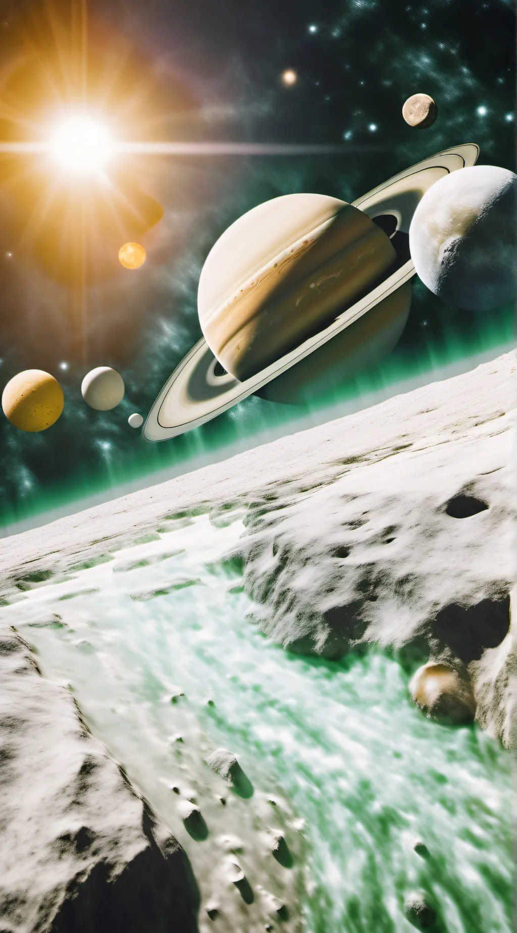 ai character: SOLARBALLS Channel background