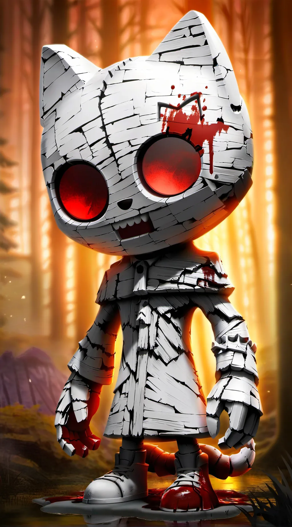 ai character: Neko Killer background