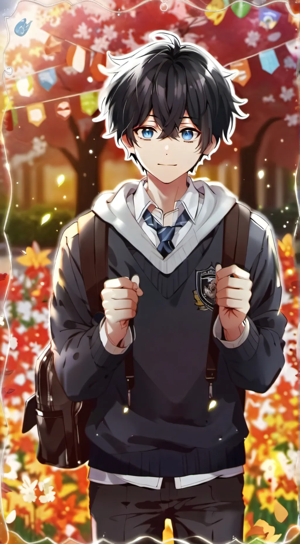 ai character: izumi tokisaki background