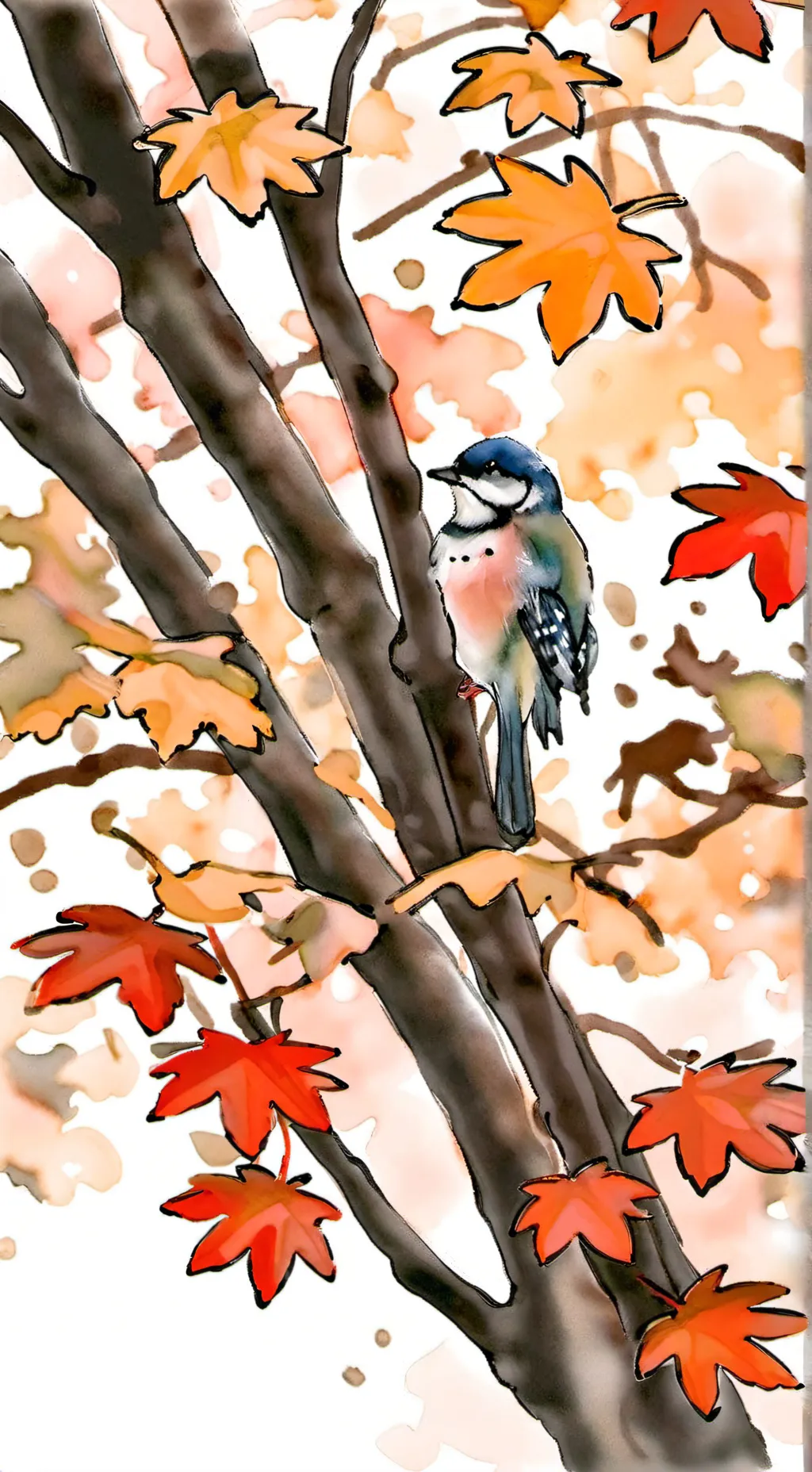 ai character: Mha ThanksGiving background