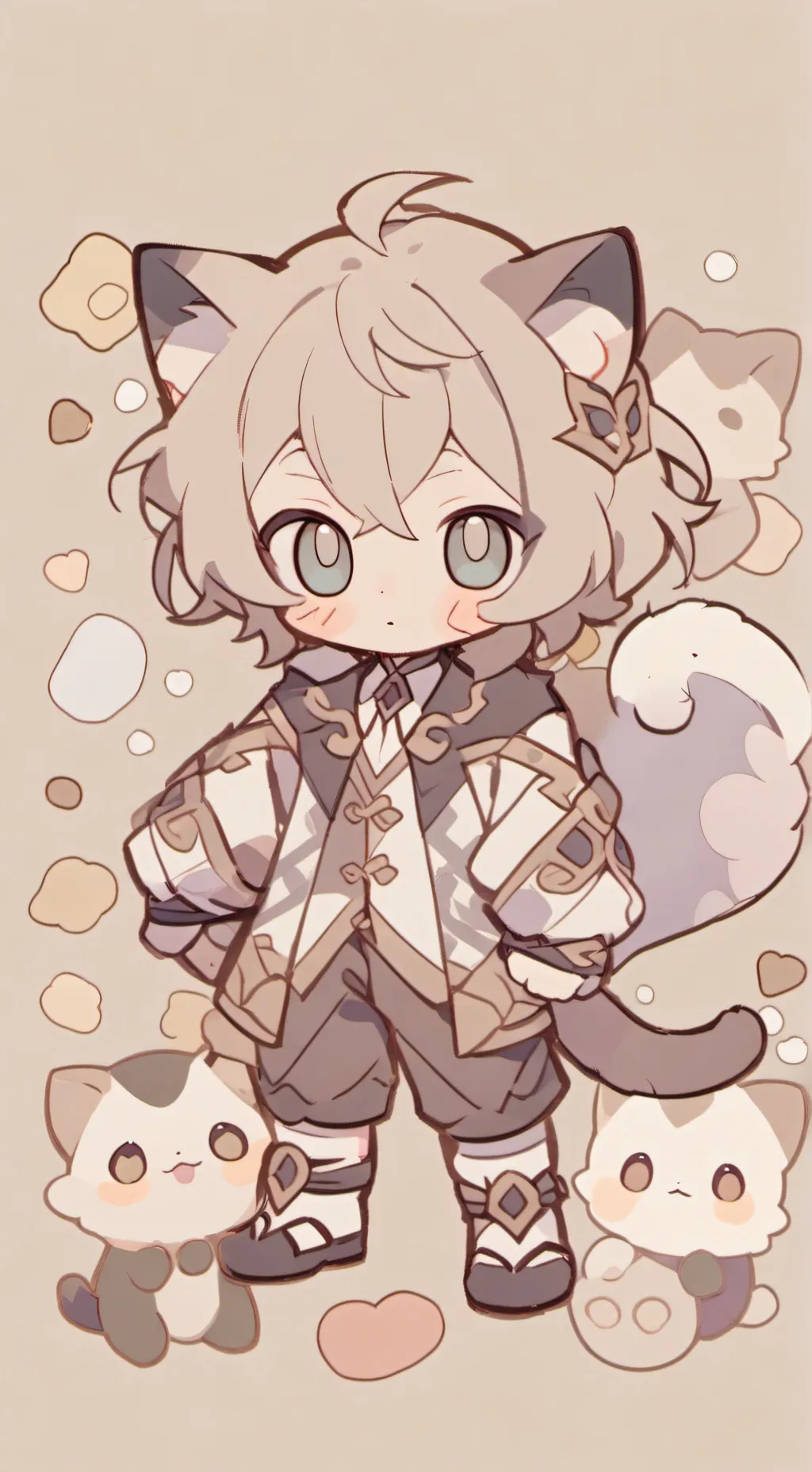 ai character: ds background