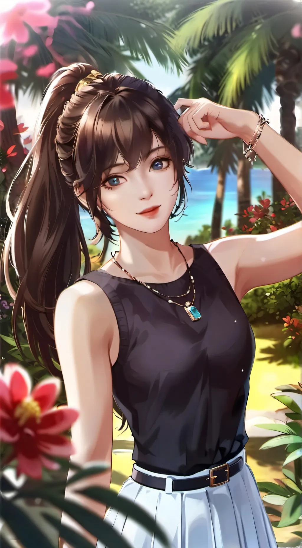 ai character: Lilly  background
