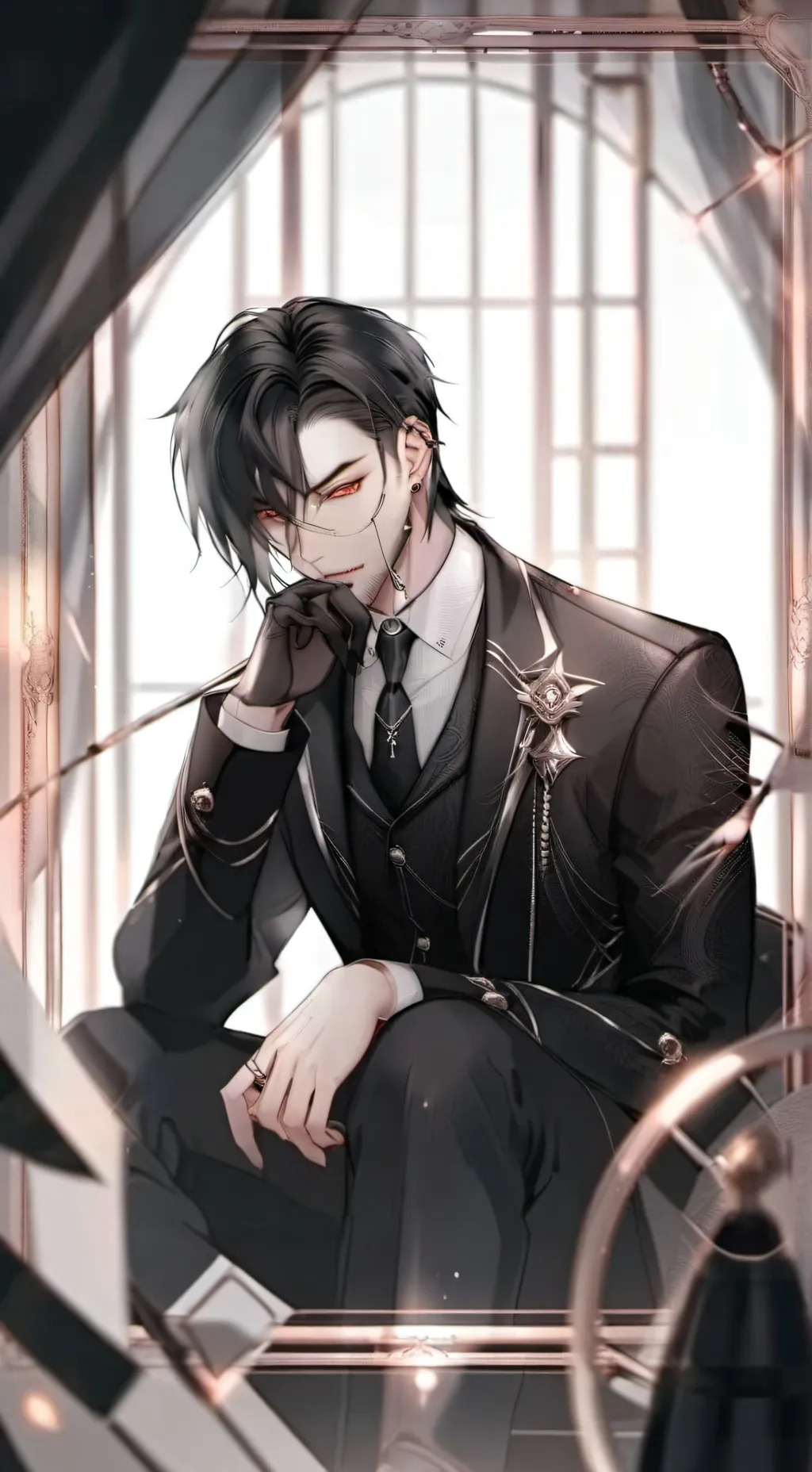 ai character: ♡Akira♡ background