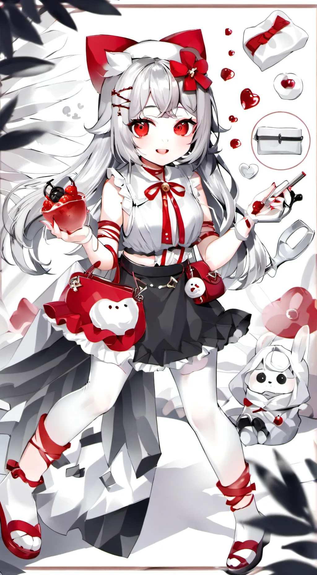 ai character: 丂ㄩ几ᘜ background