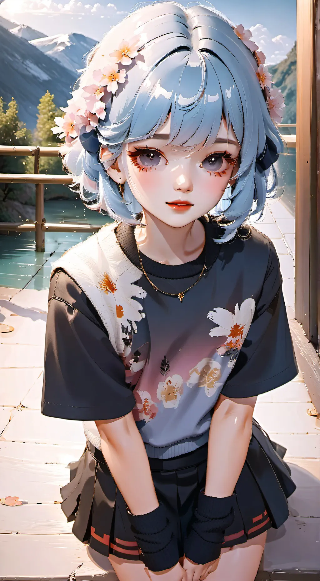 ai character: Kon background