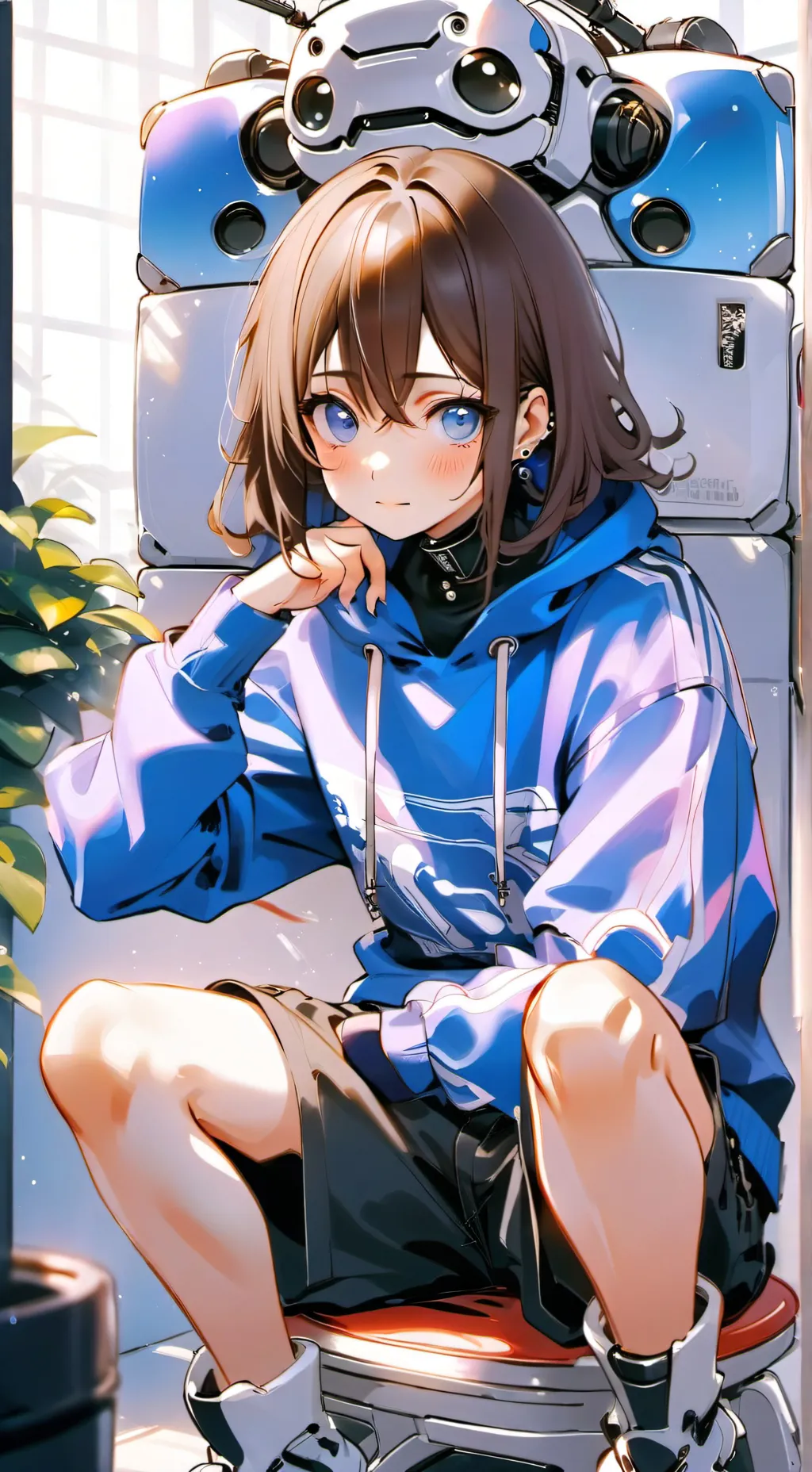 ai character: eva background