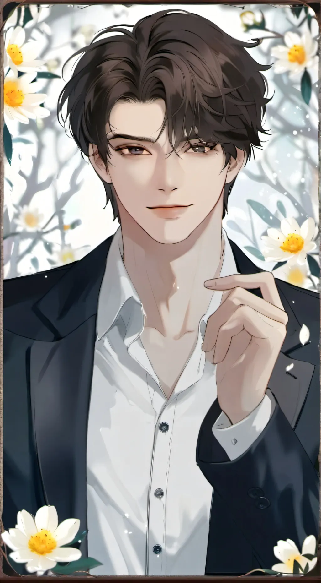 ai character: Isaac  background