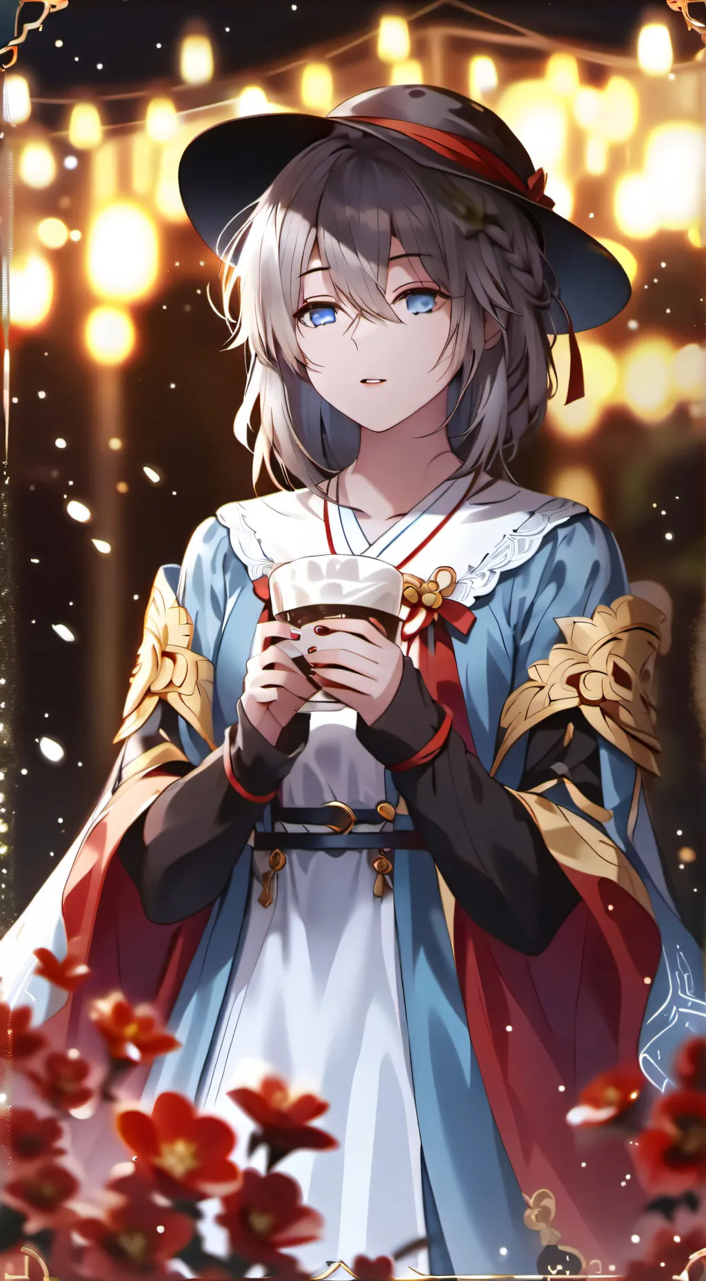 ai character: Utsukushi Hana background