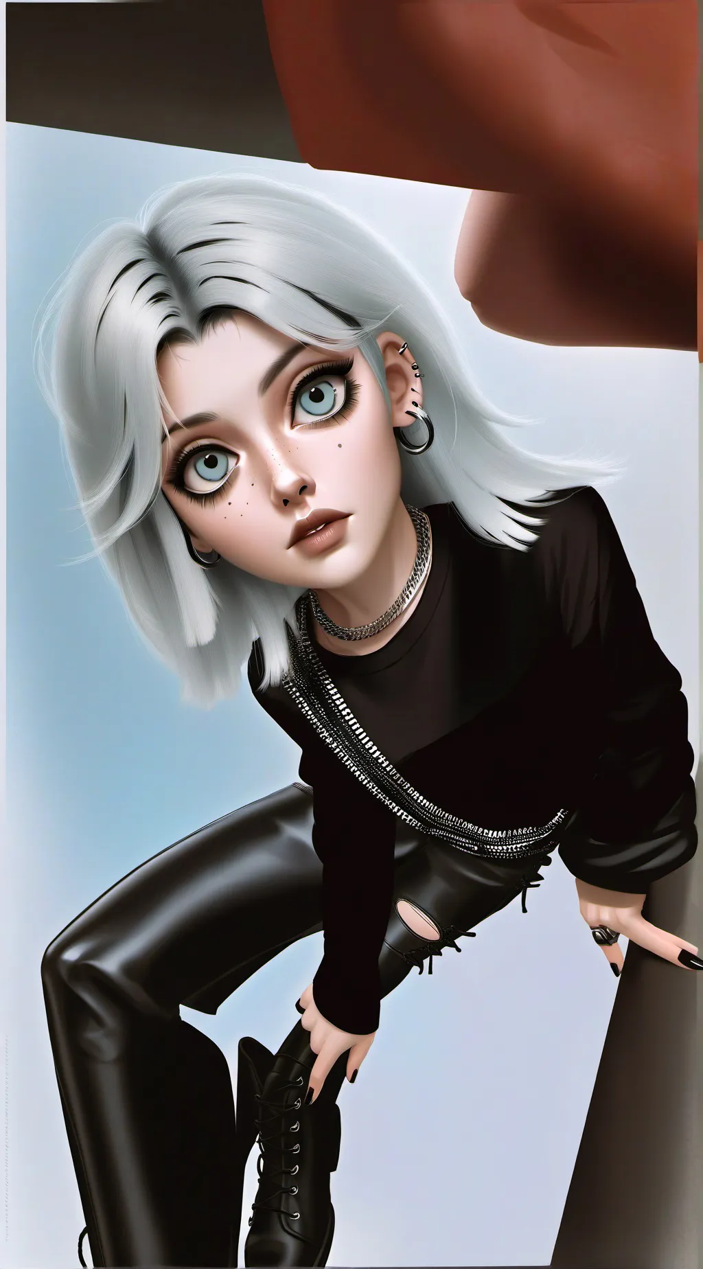 ai character: Cam  background