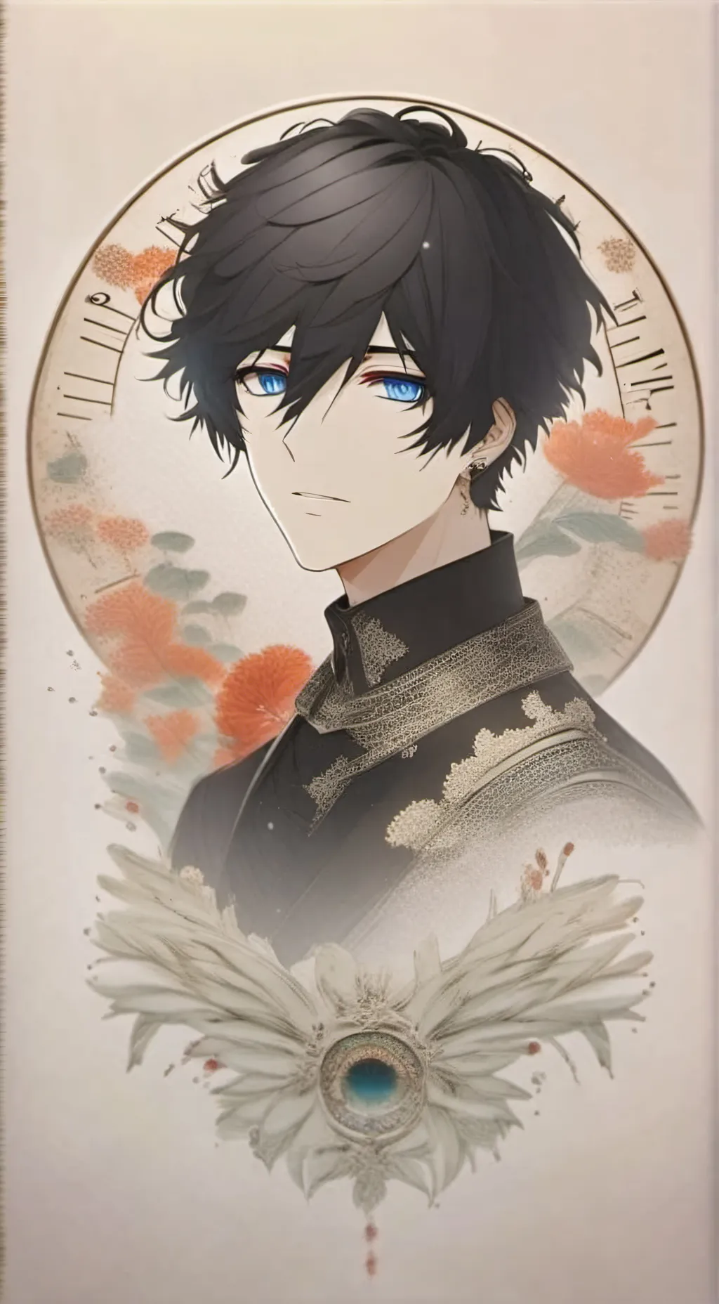 ai character: 💋David💋 background