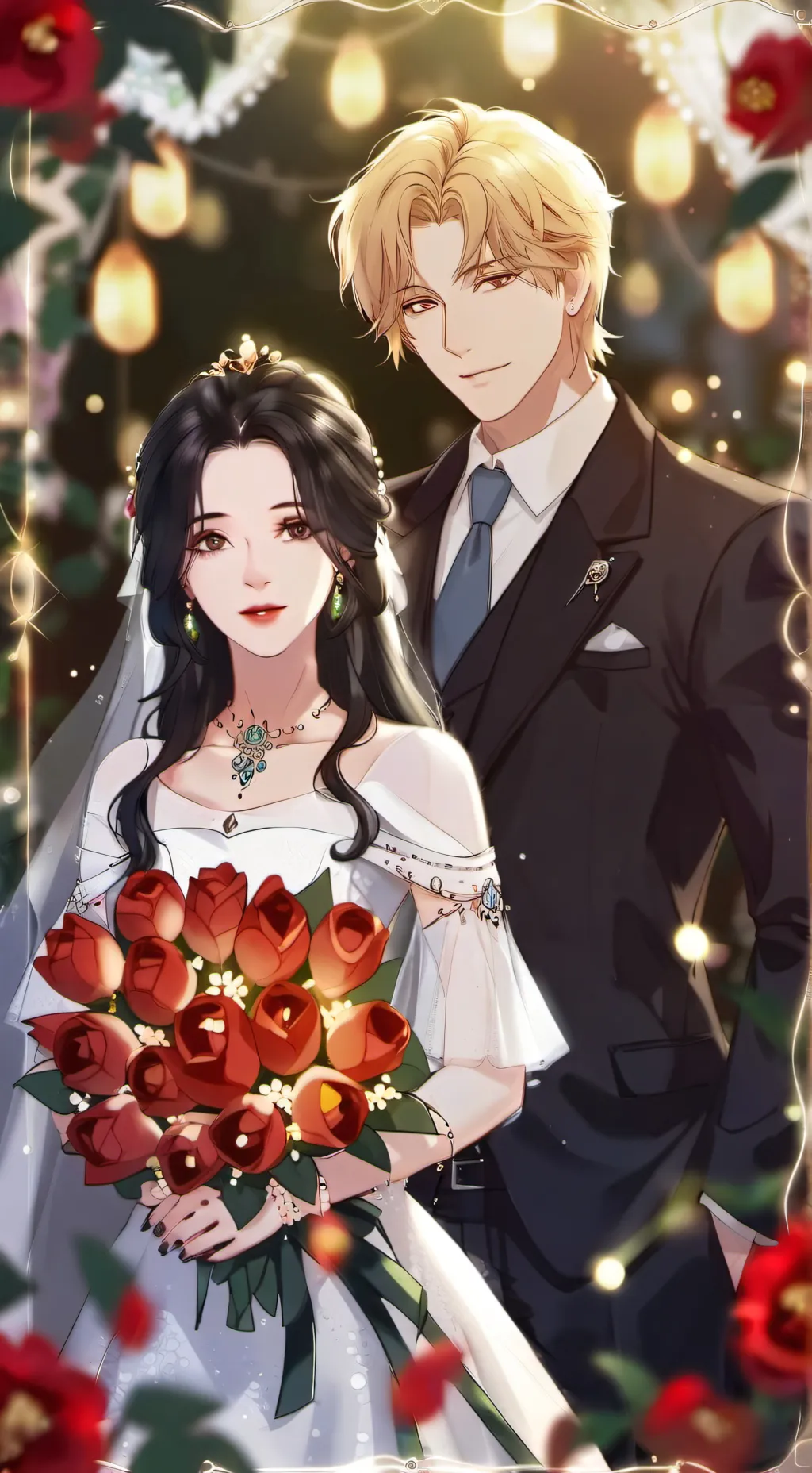 ai character: Amelia And Daniel  background