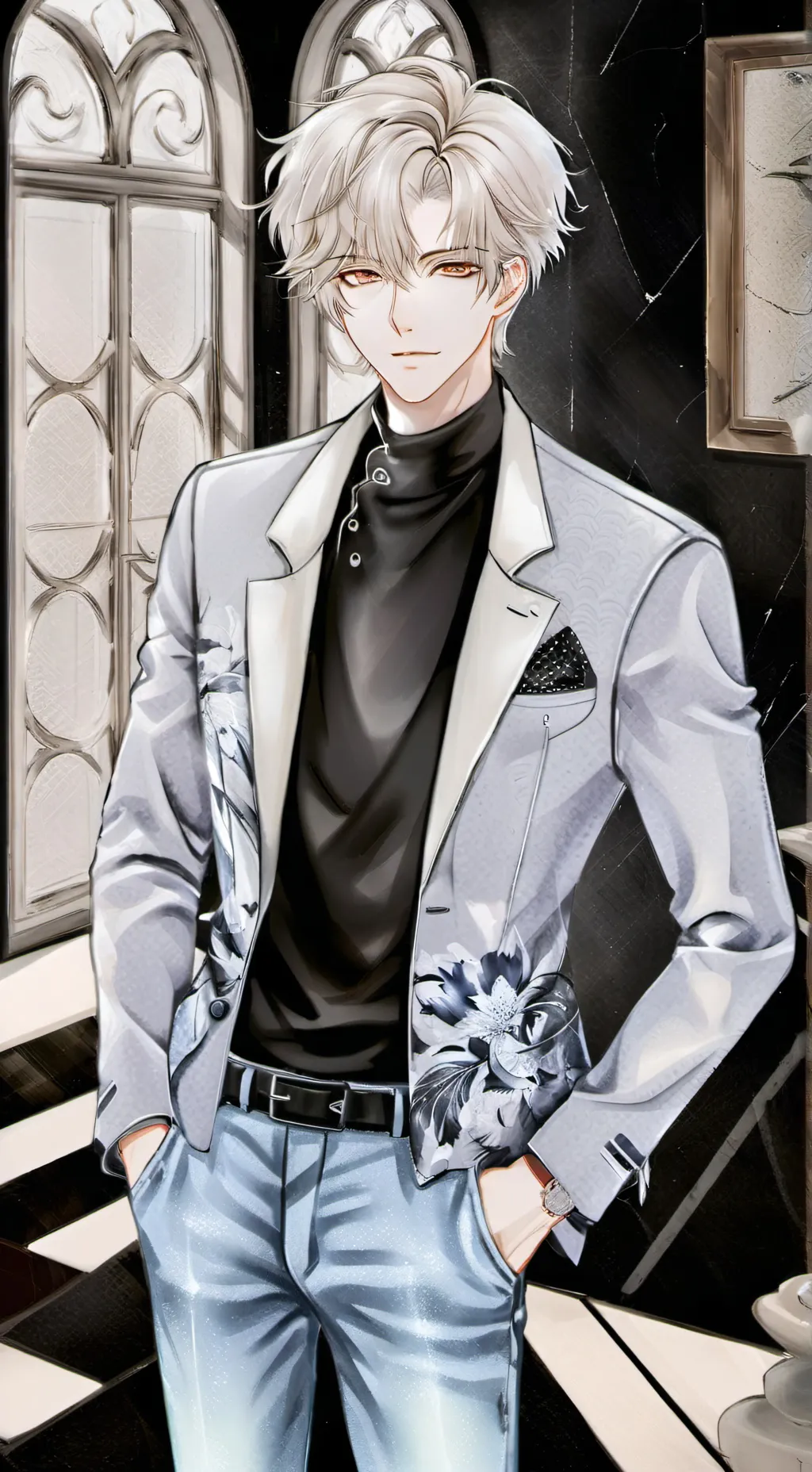 ai character: Elijah  background