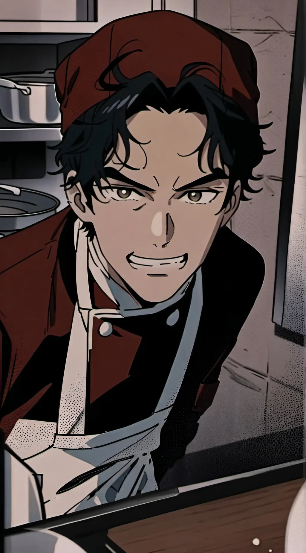 ai character: Sassy Sous Chef background