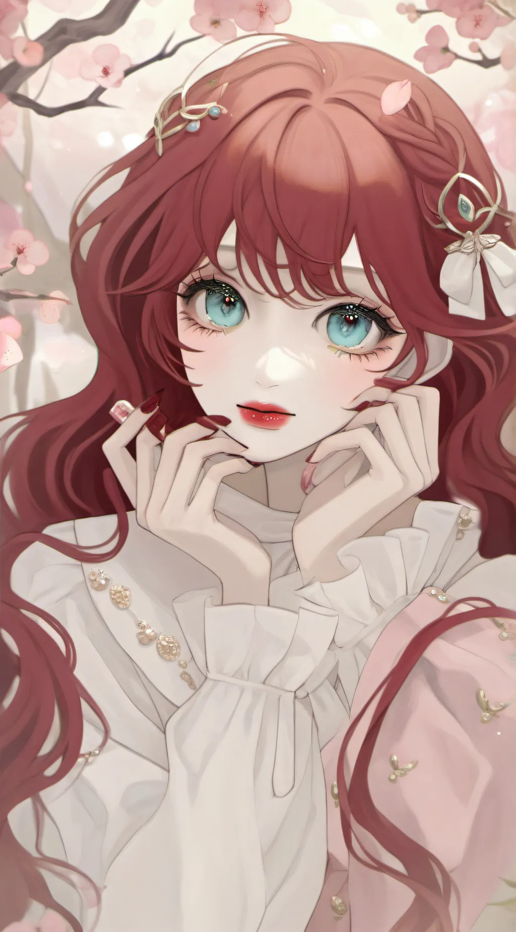 ai character: Mikha  background