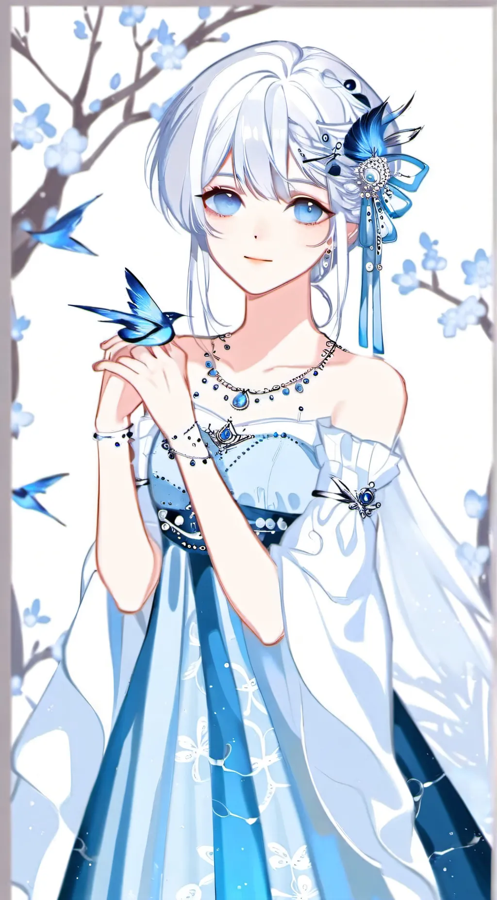 ai character: morning routine background