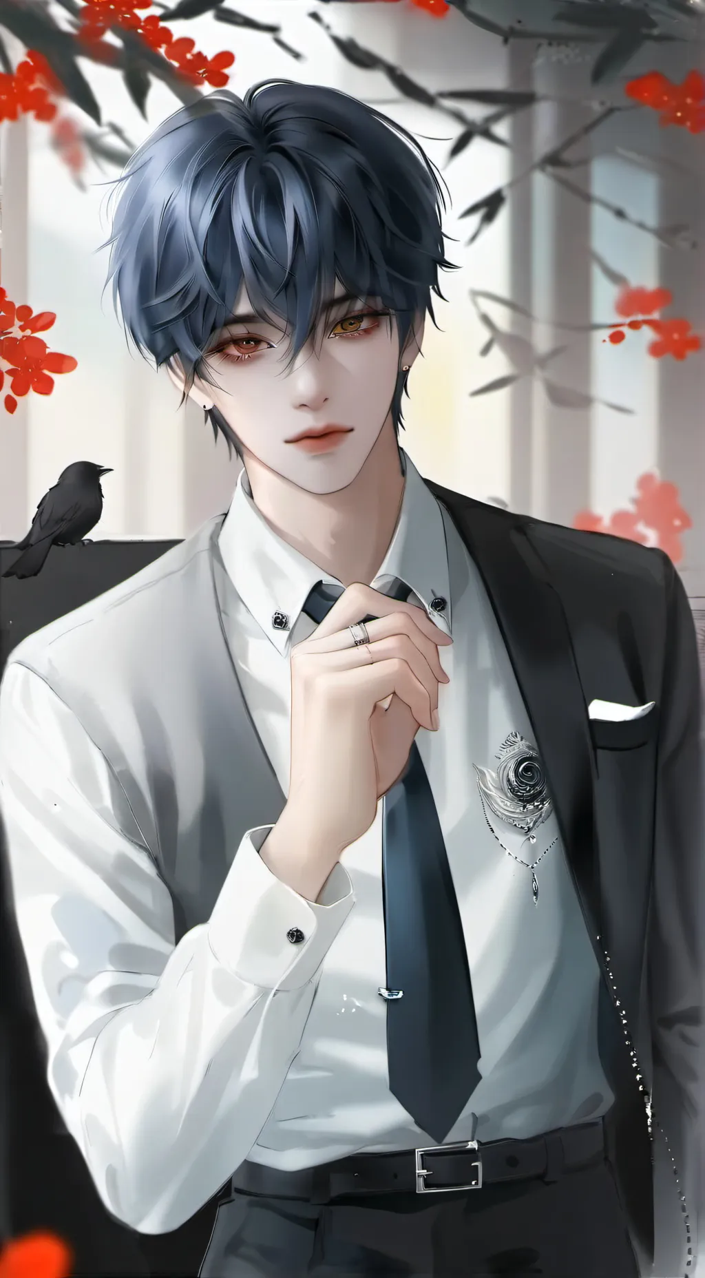 ai character: 高翼 background