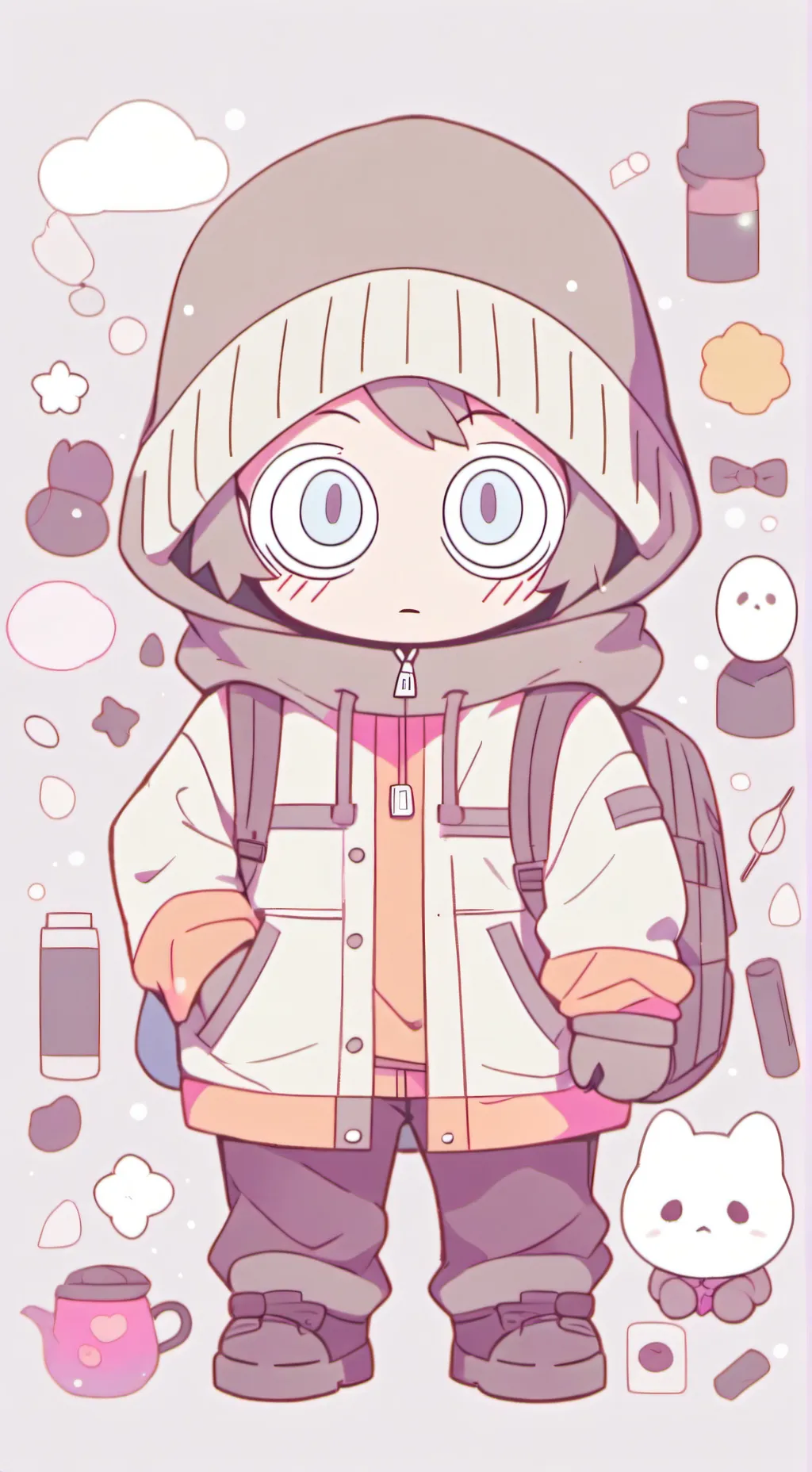 ai character: KENNY. background
