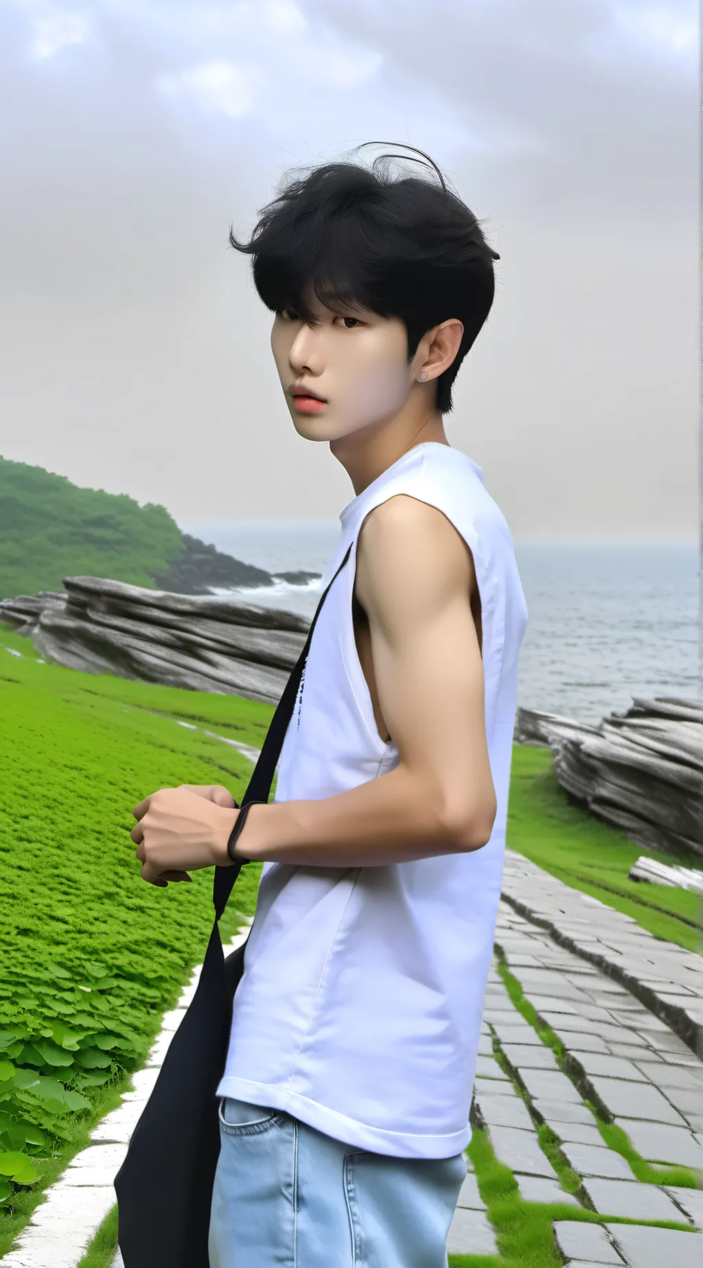 ai character: Junseo 🇰🇷 background