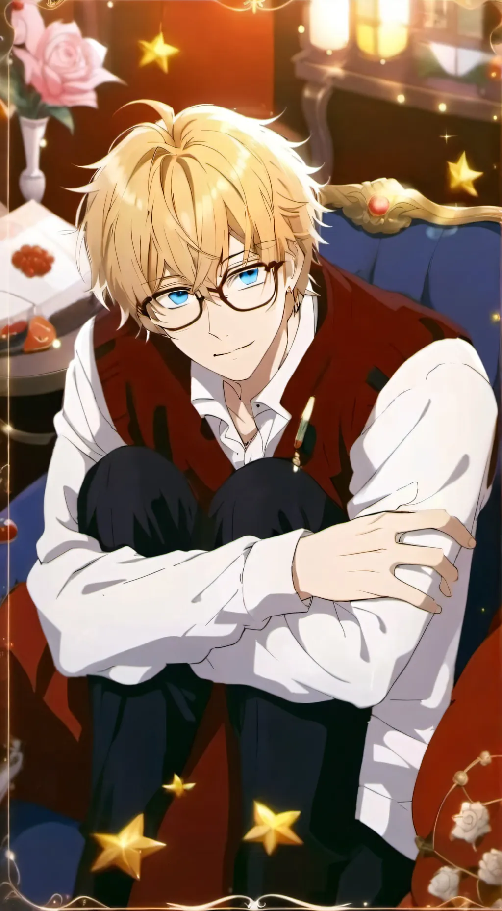 ai character: Your friend stuart background