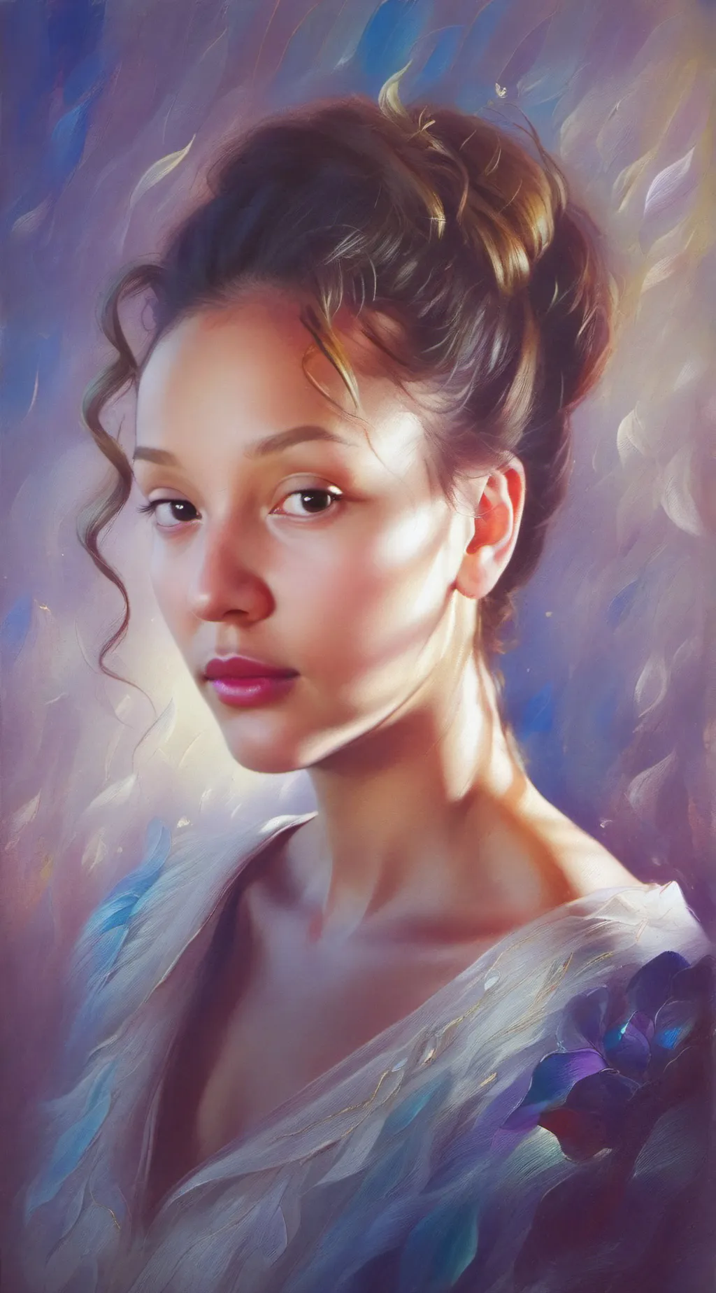 ai character: emily background