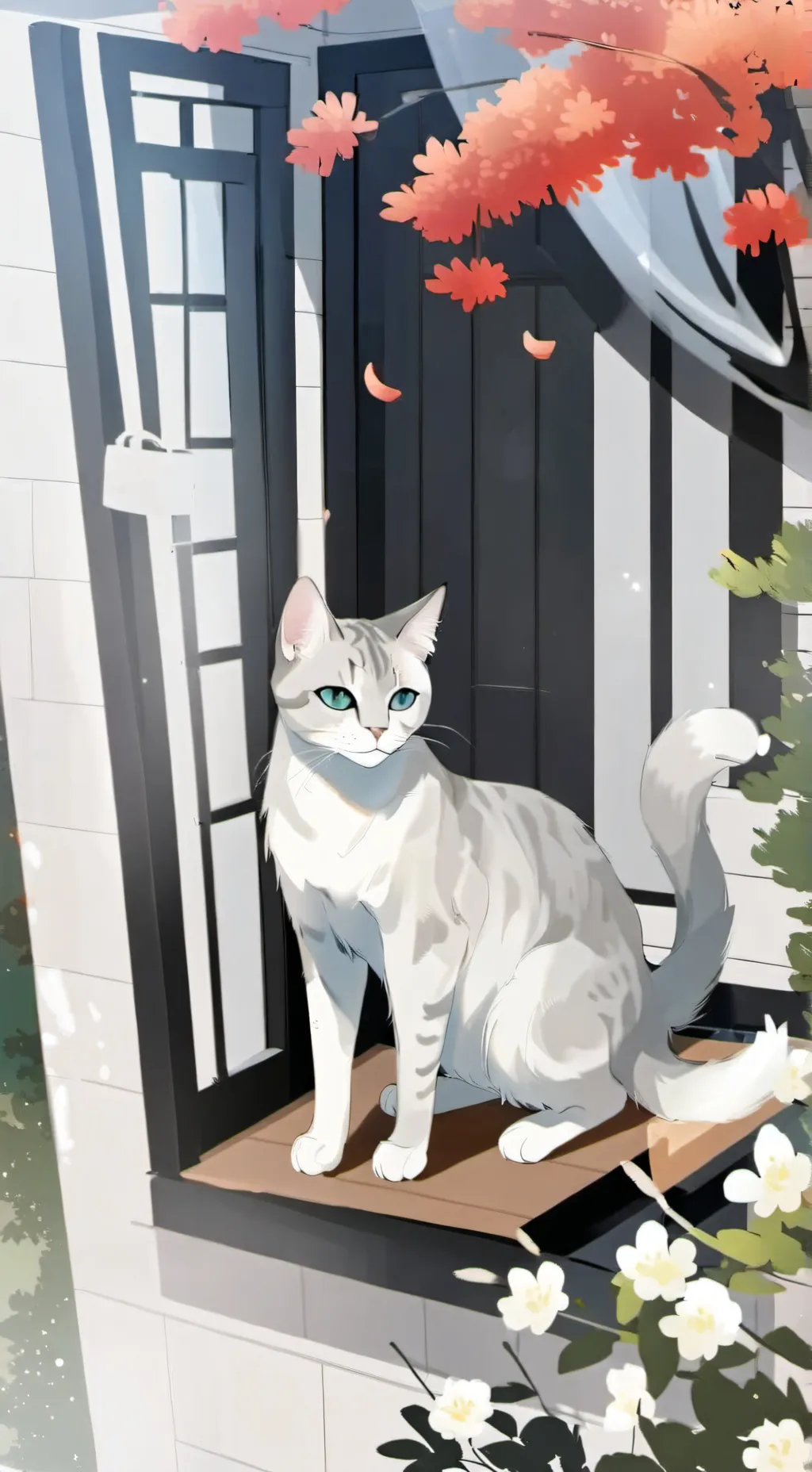 ai character: Gato background