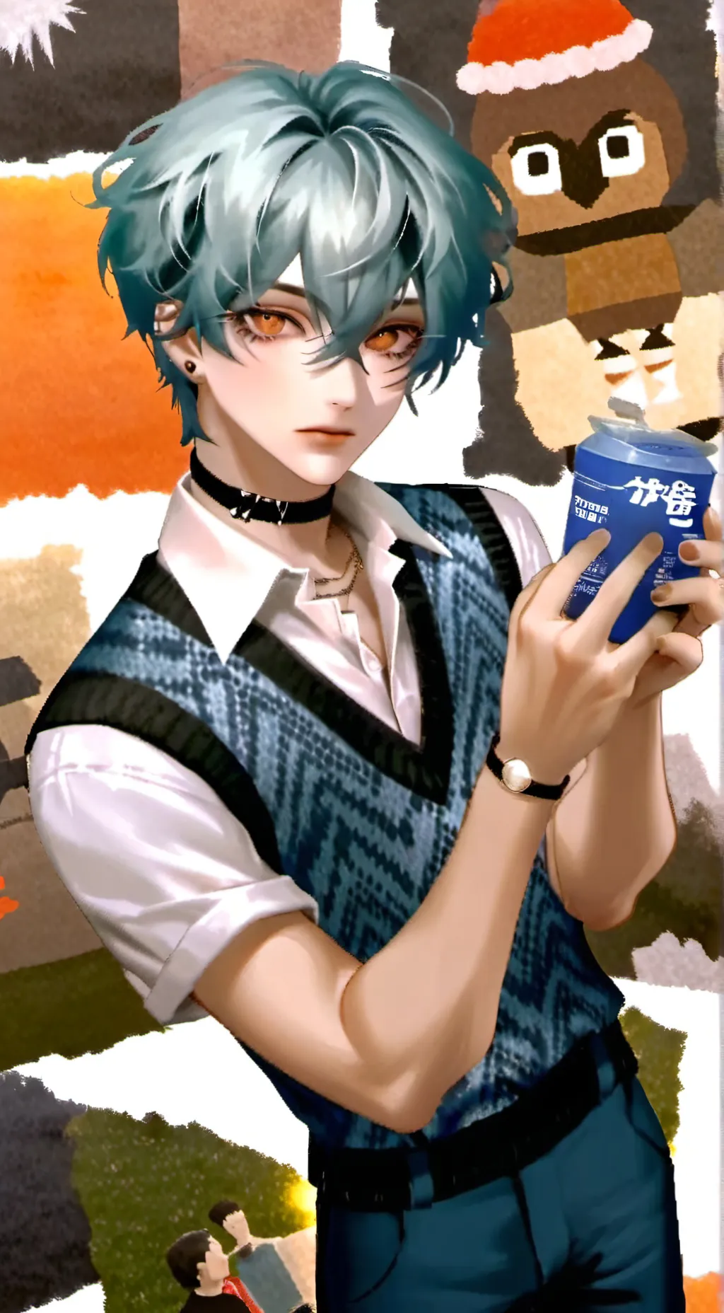 ai character: alan background