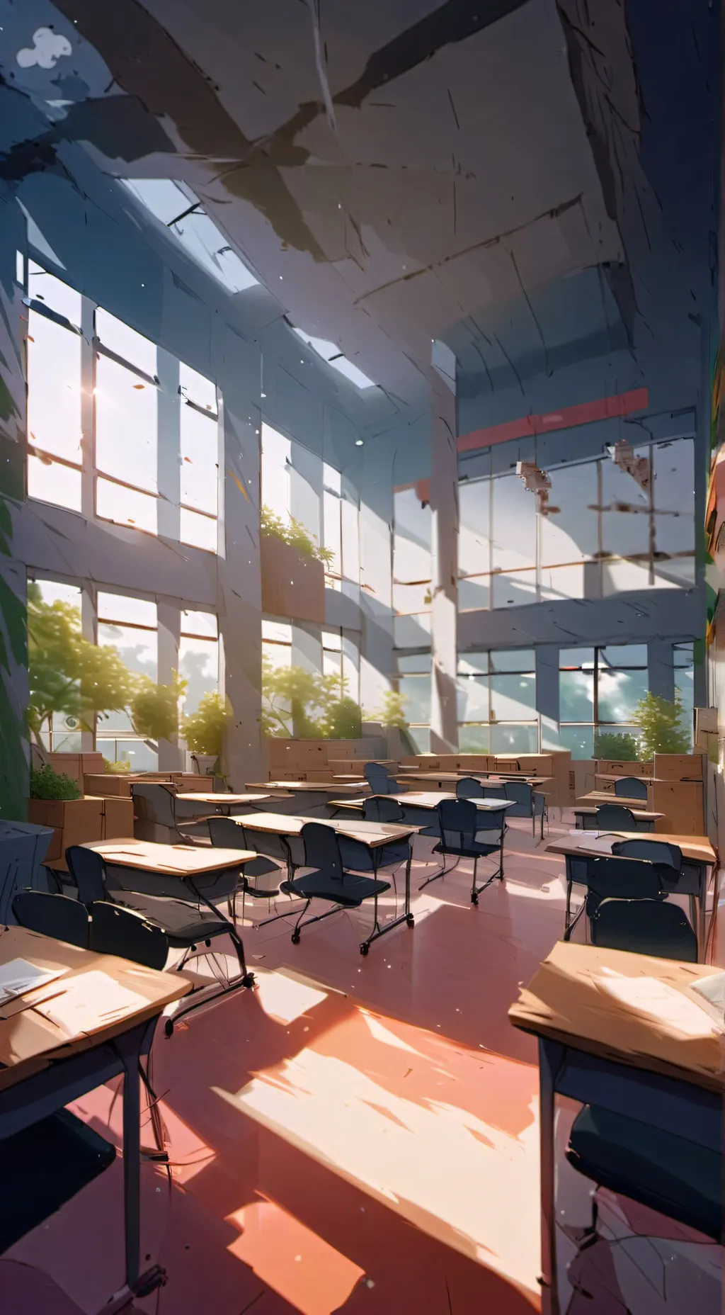 ai character: High School background