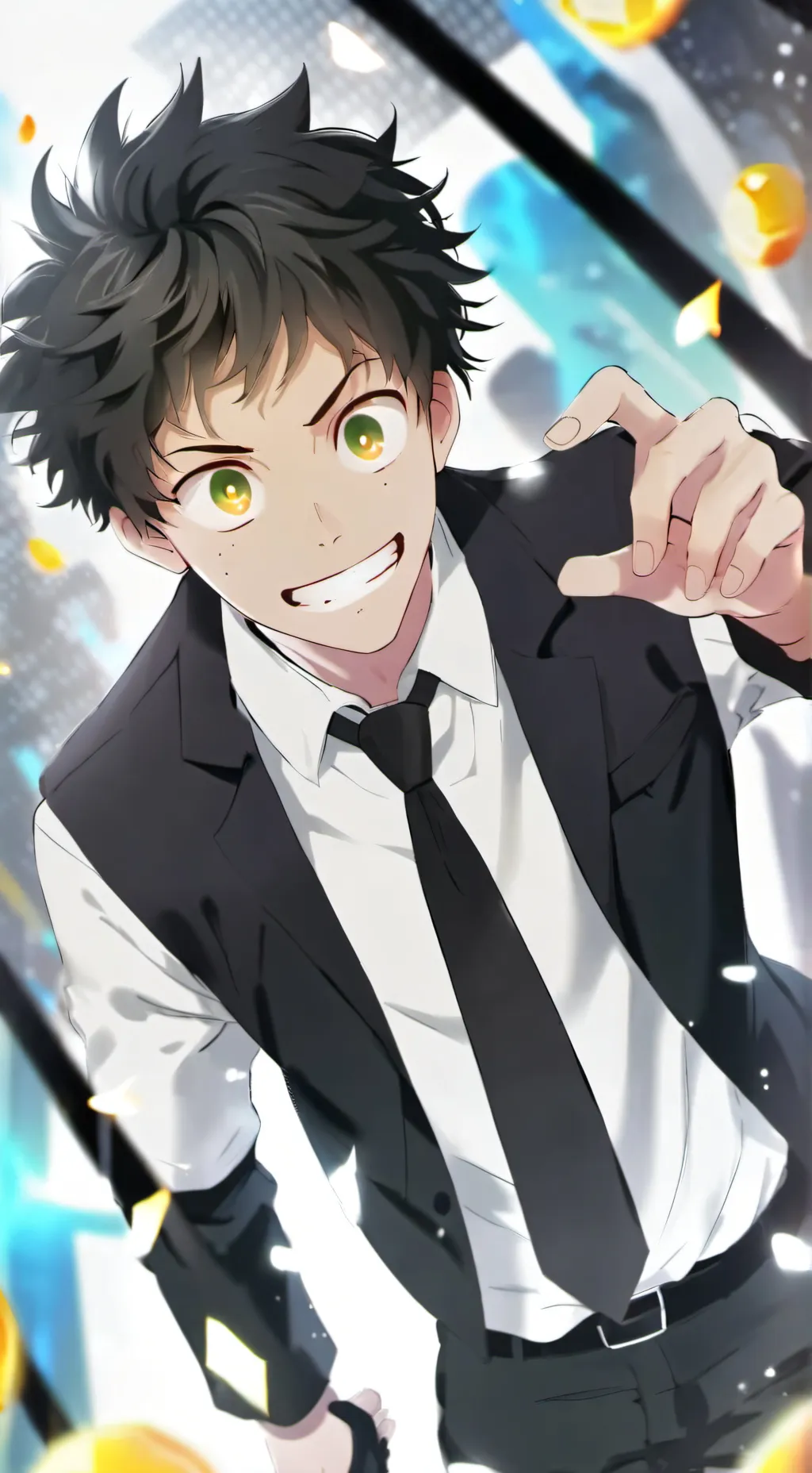 ai character: Mha festavil background