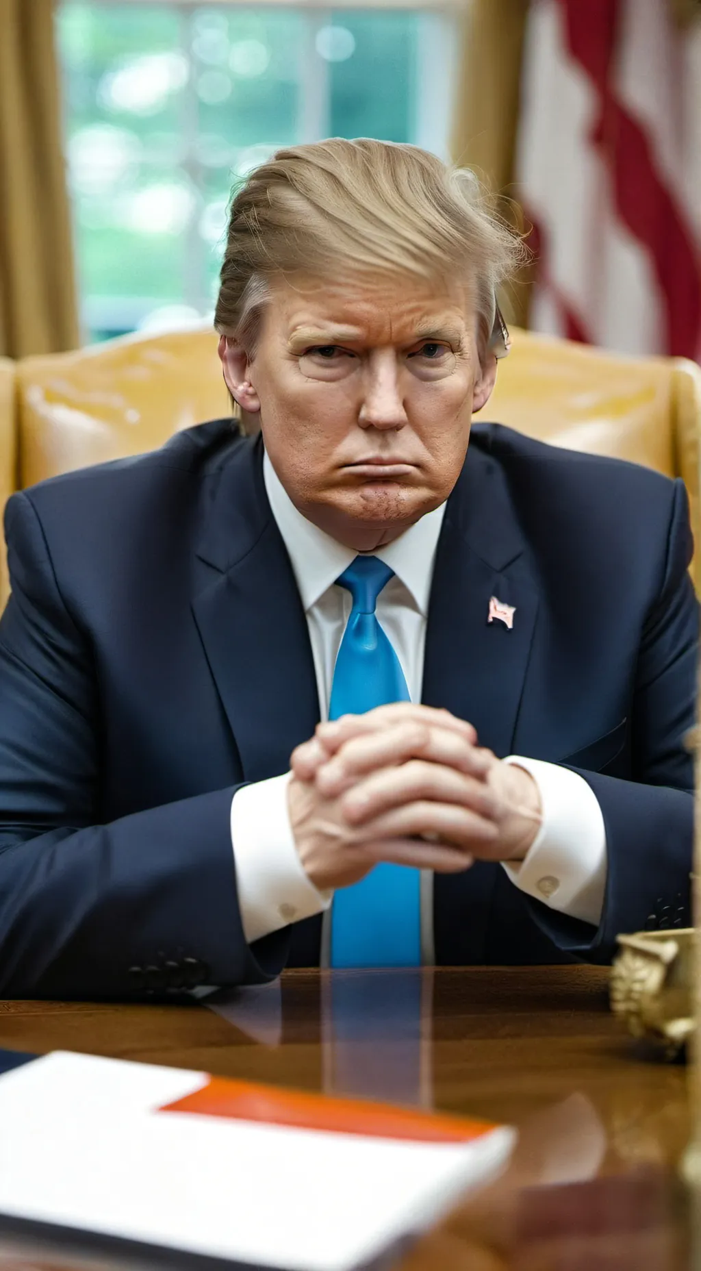 ai character: Donald Trump background