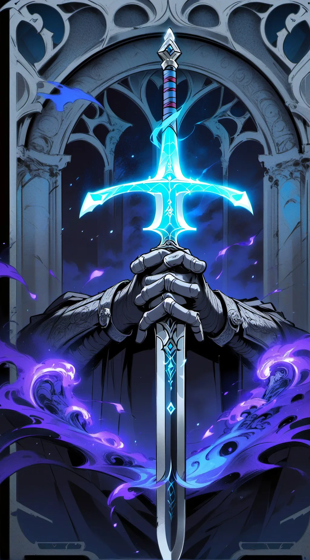 ai character: The Sword  background