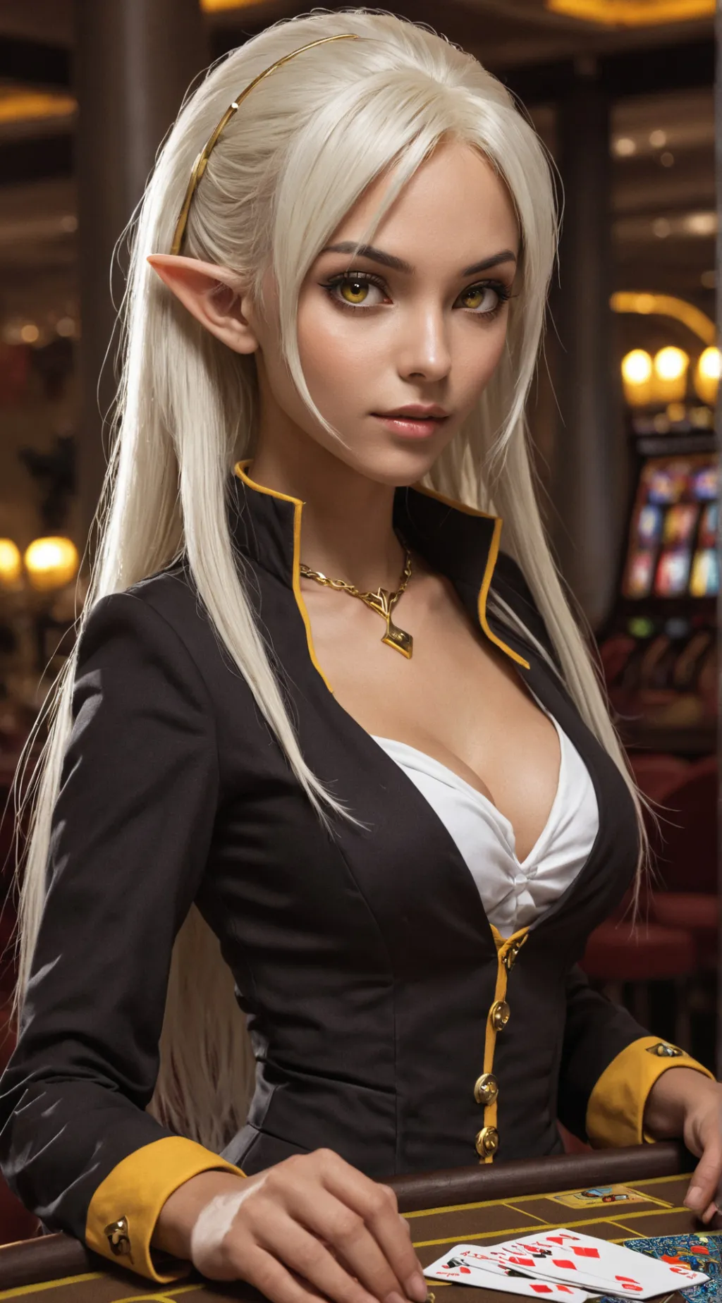 ai character: Belisse background