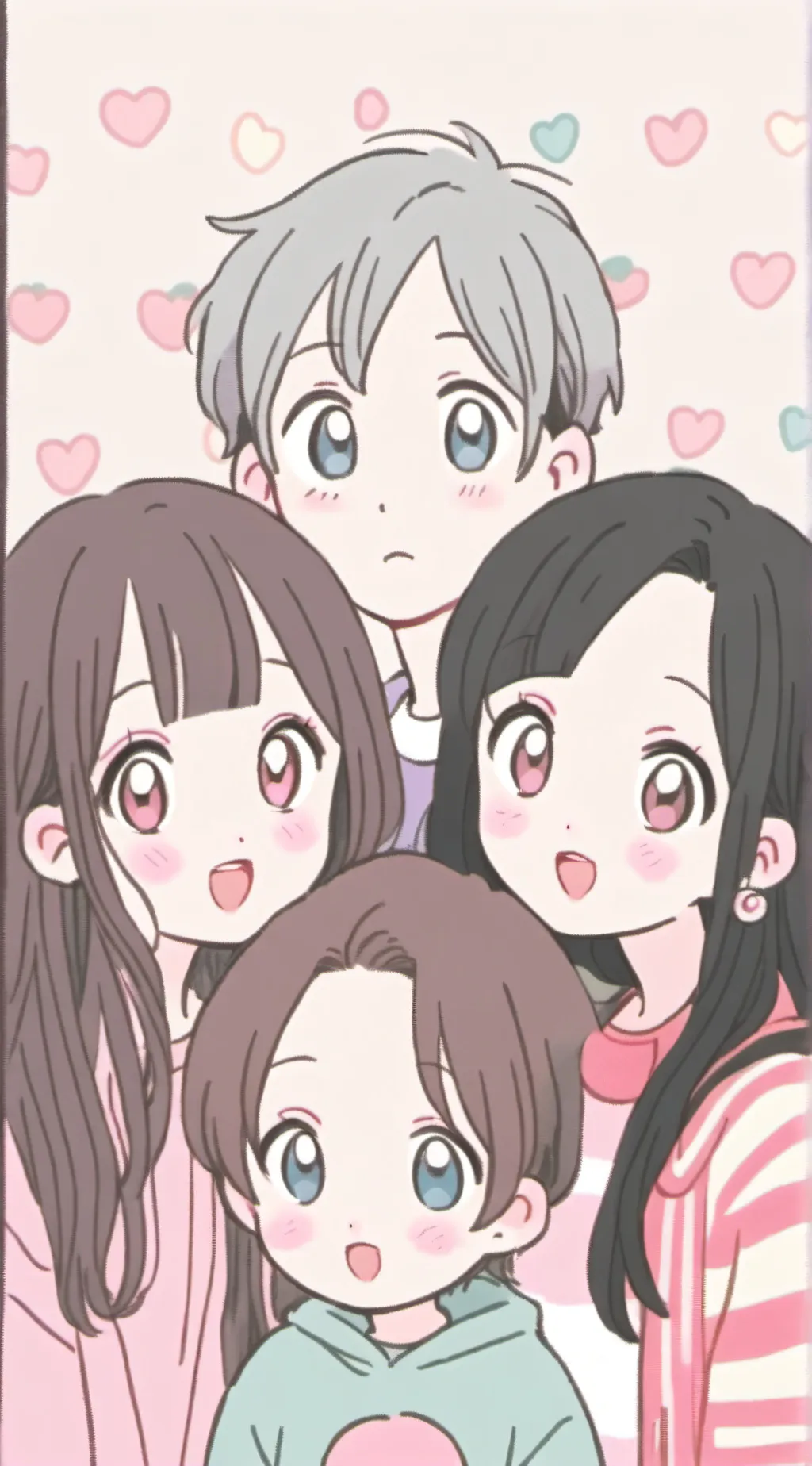 ai character: ✴Friend Group✴ background