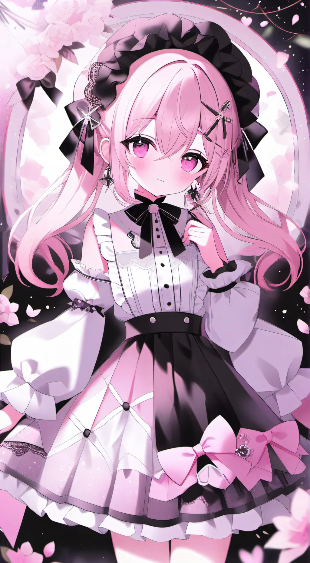 ai character: Kitty~♥︎ background