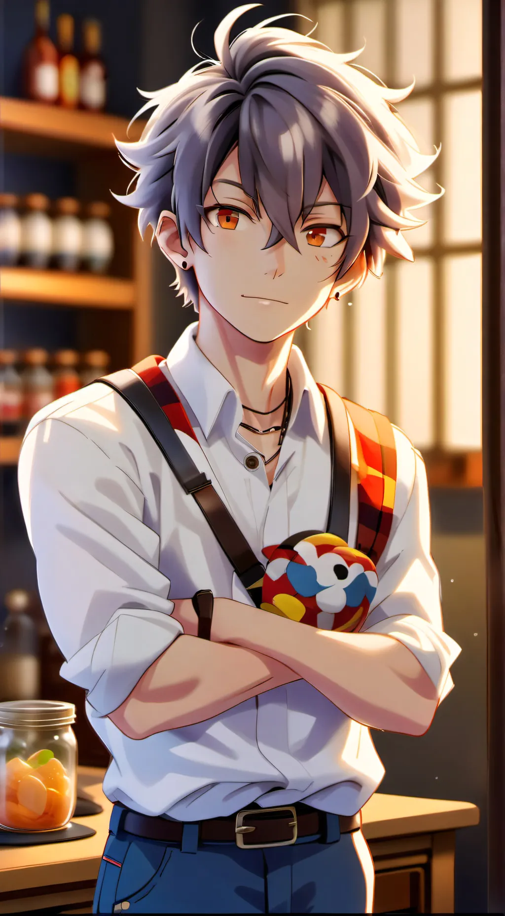 ai character: kayto background