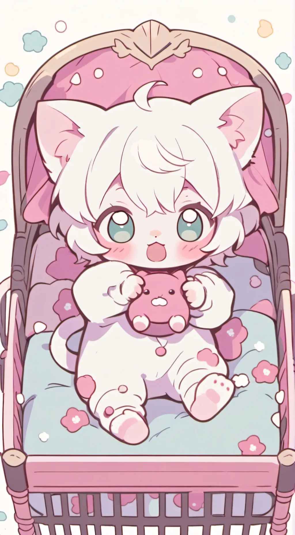 ai character: Baby Hybrid background