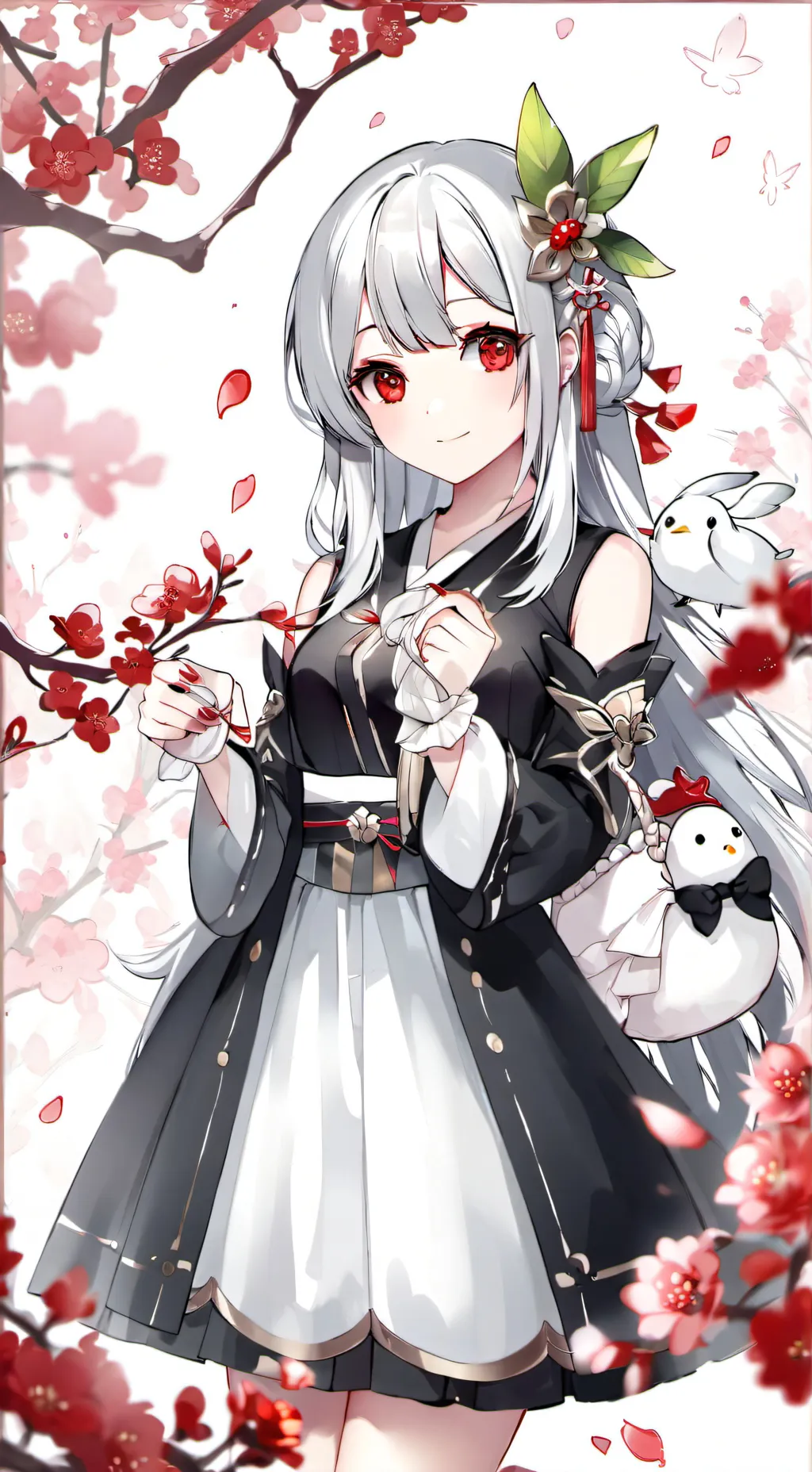 ai character: Mission Yozakura  background