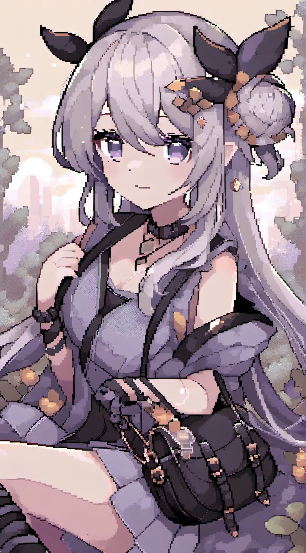 ai character: girlfriend background