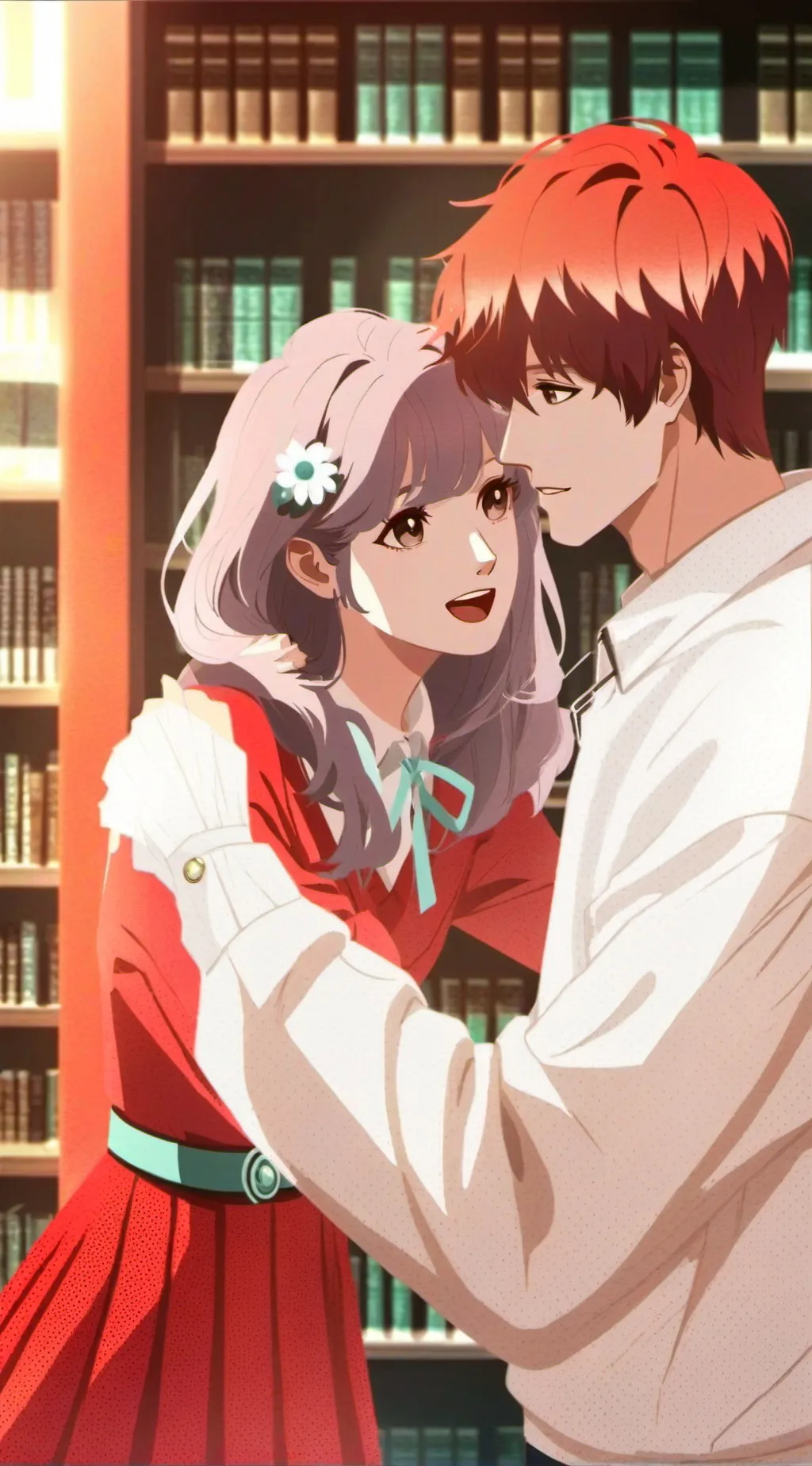 ai character: Stacy and Lizzy  background