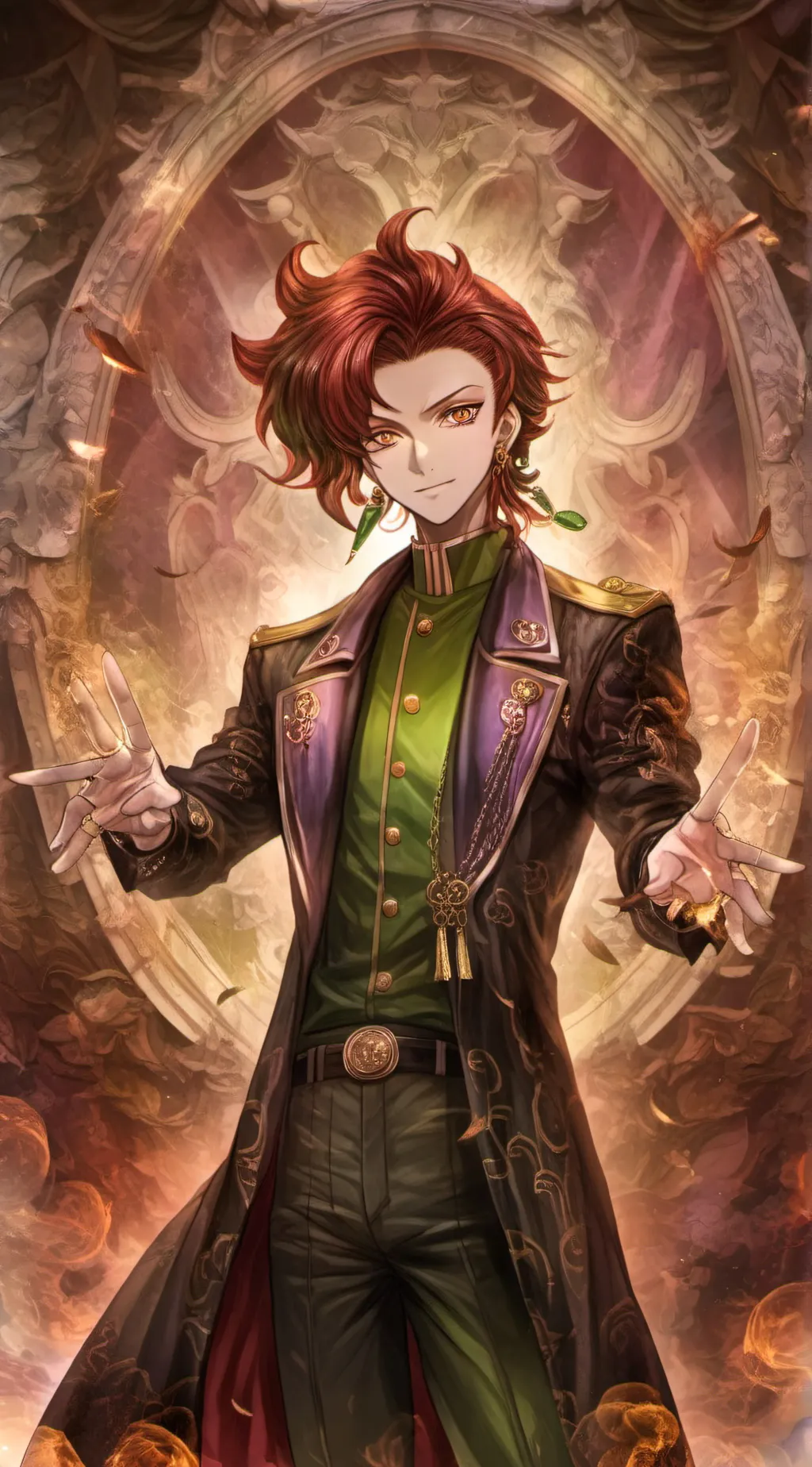ai character: Kakyoin background