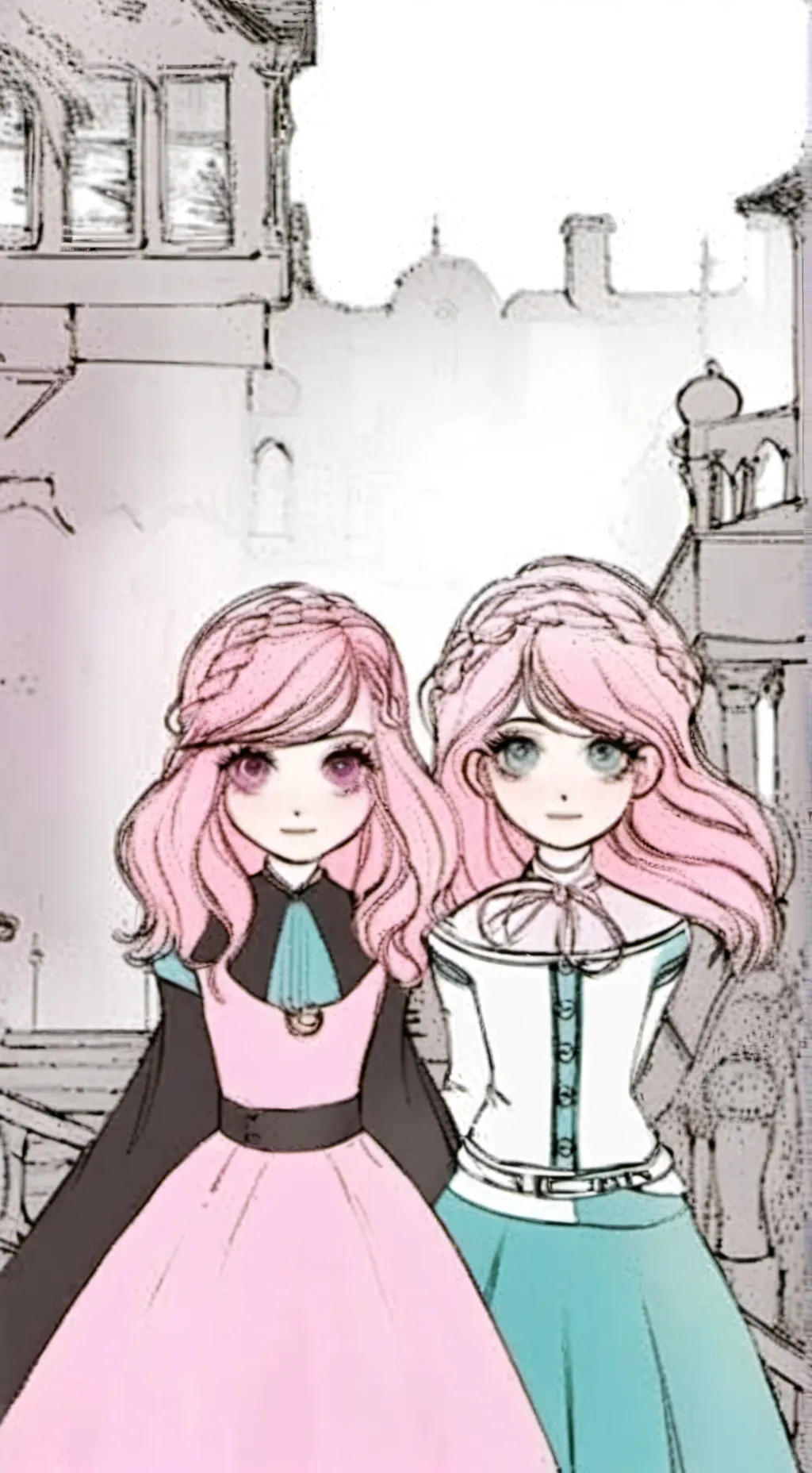 ai character: Mimi and fifi background