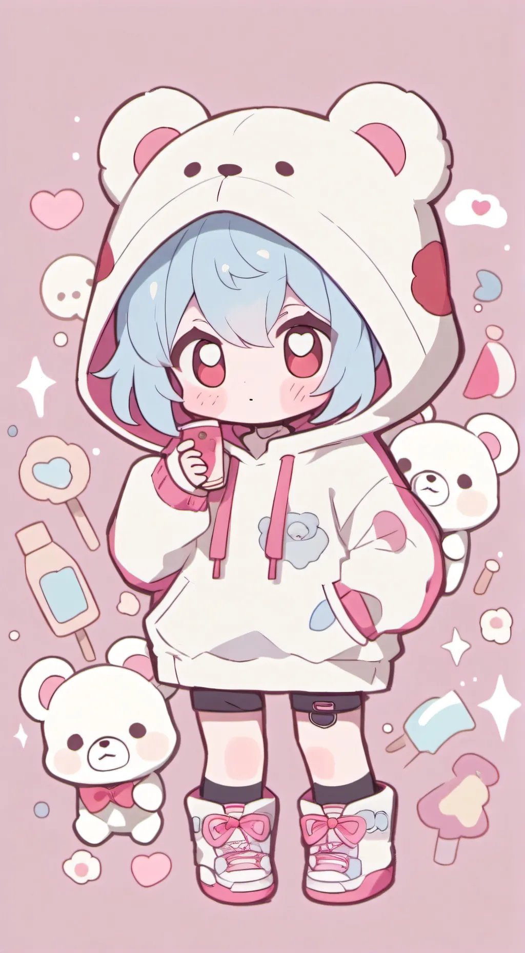 ai character: If you_You die MHA background