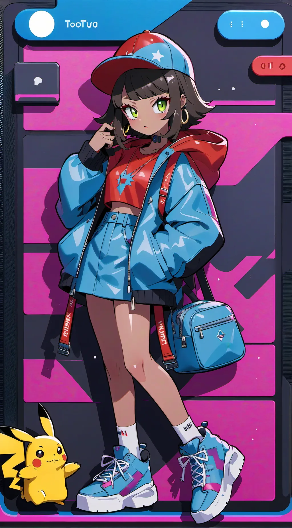 ai character: Pomni background