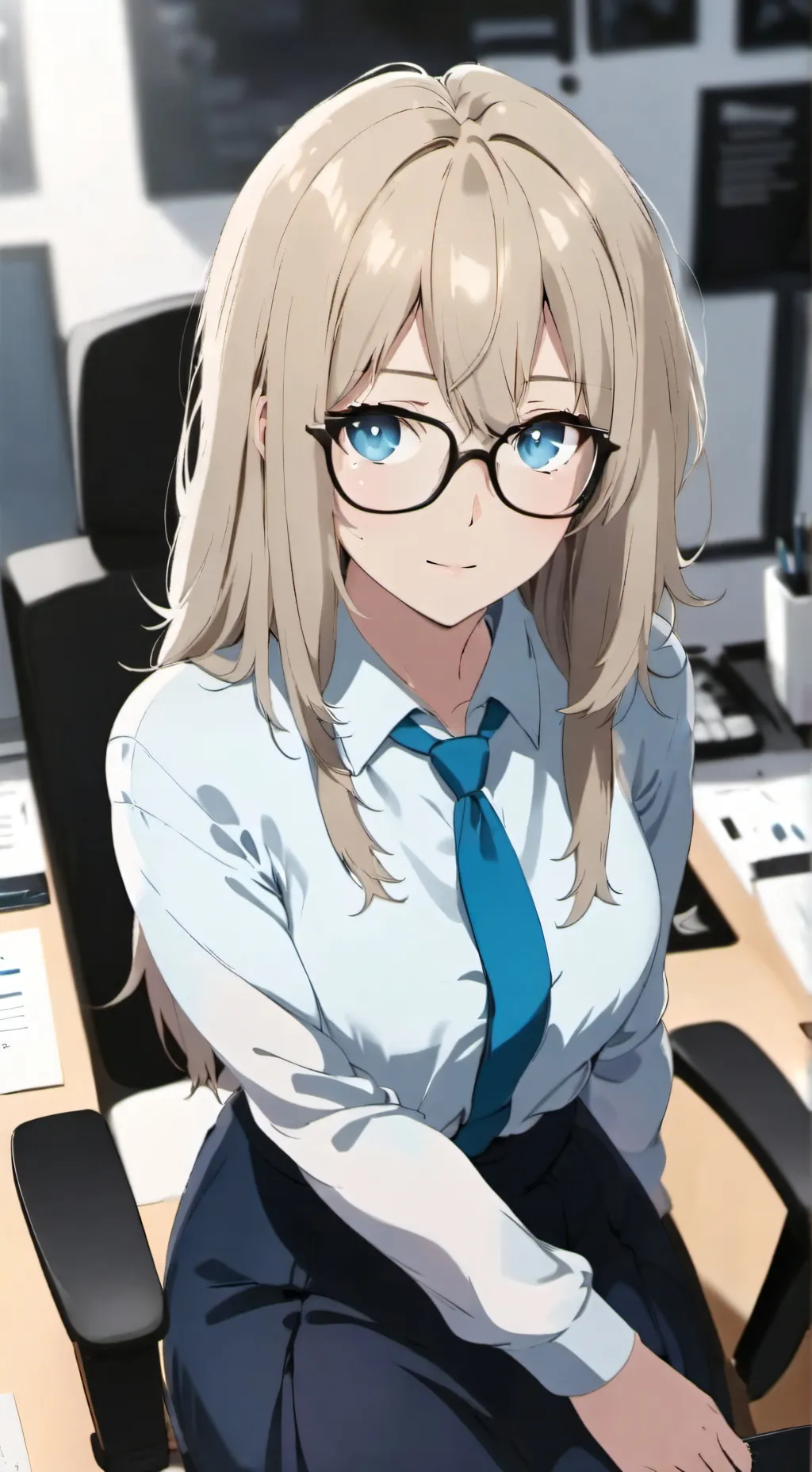 ai character: amy background