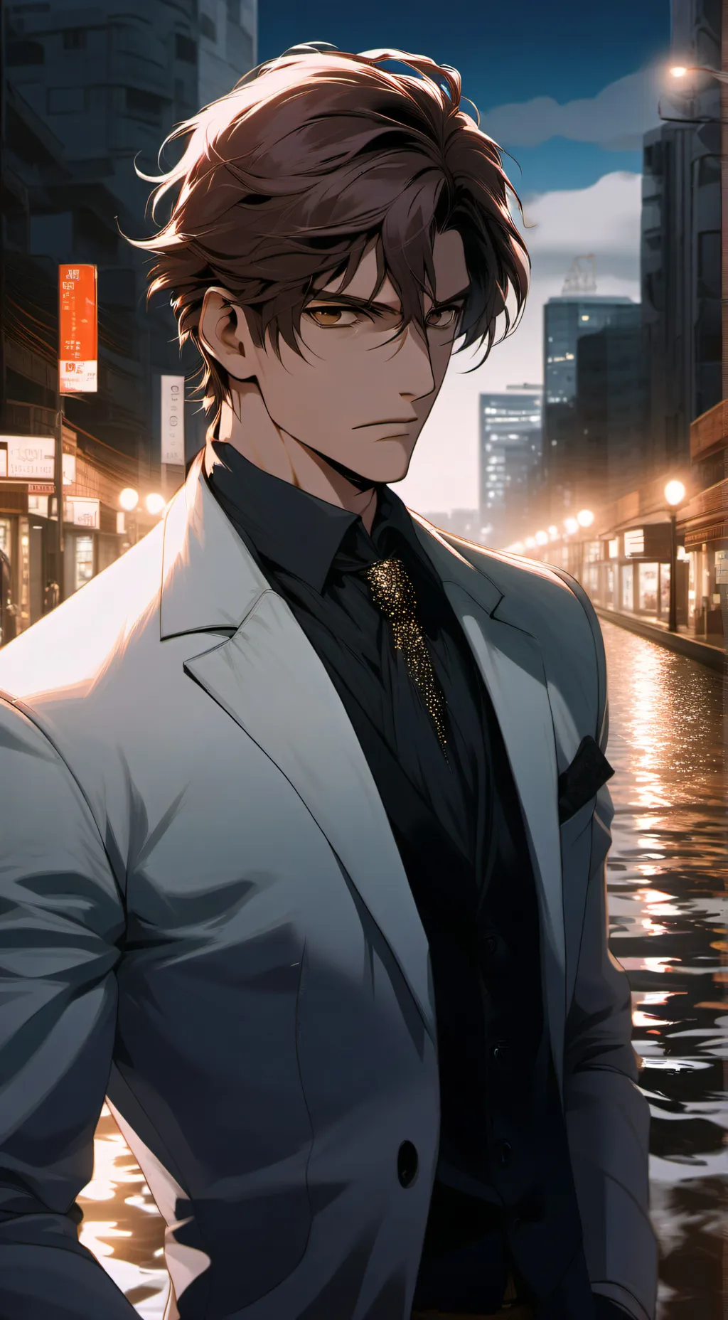 ai character: Dong-Hyun  background